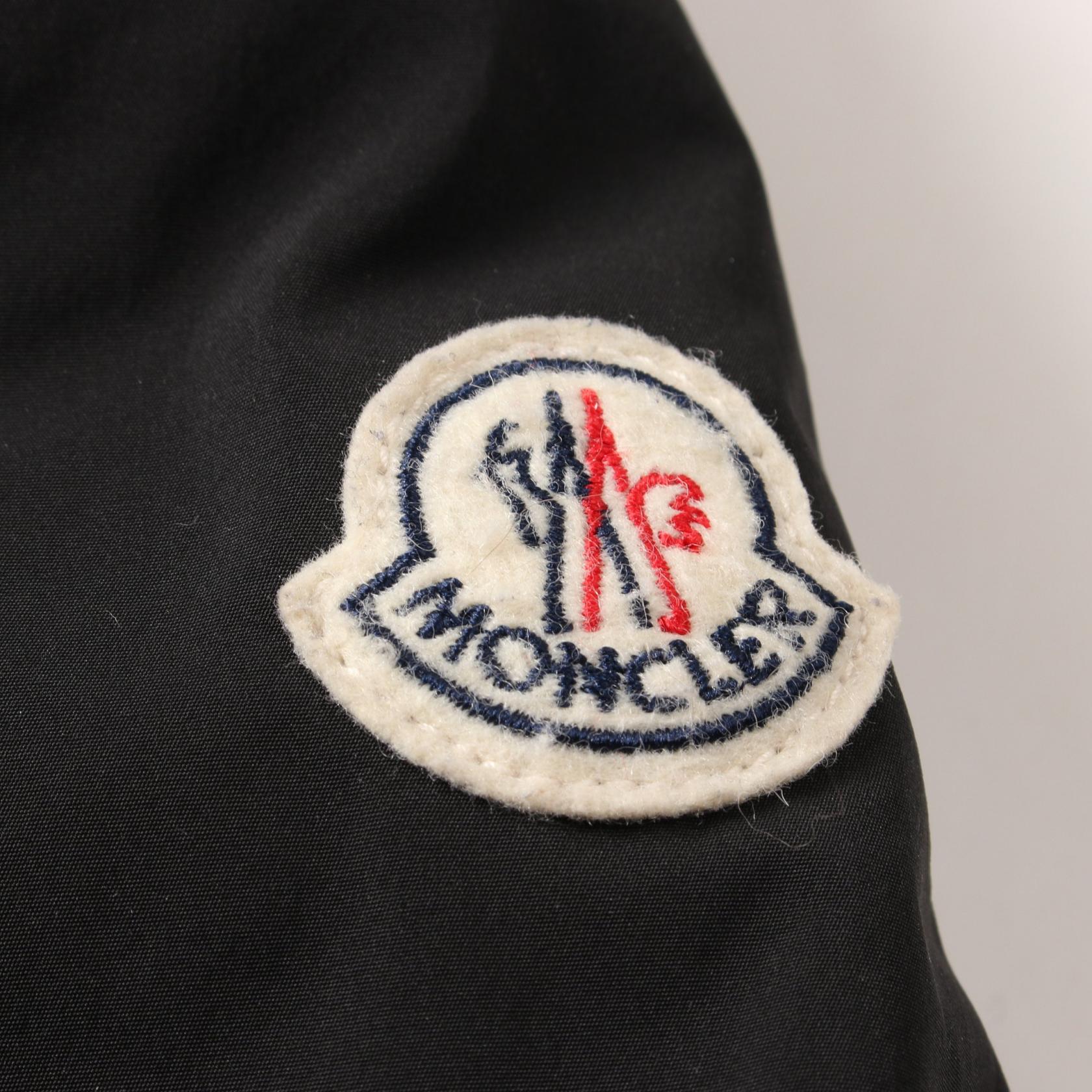 Moncler MALUS Down Jacket Polyester Black