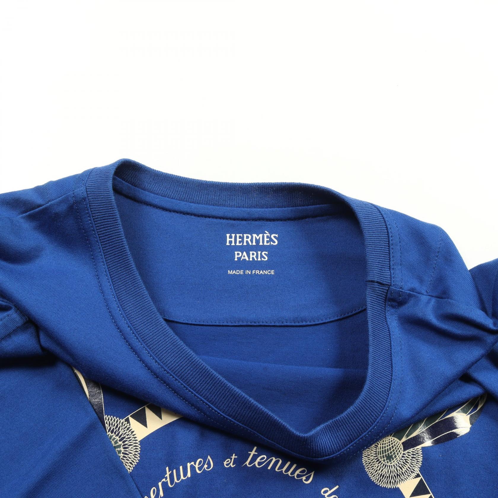 Hermes Cotton Top Blue