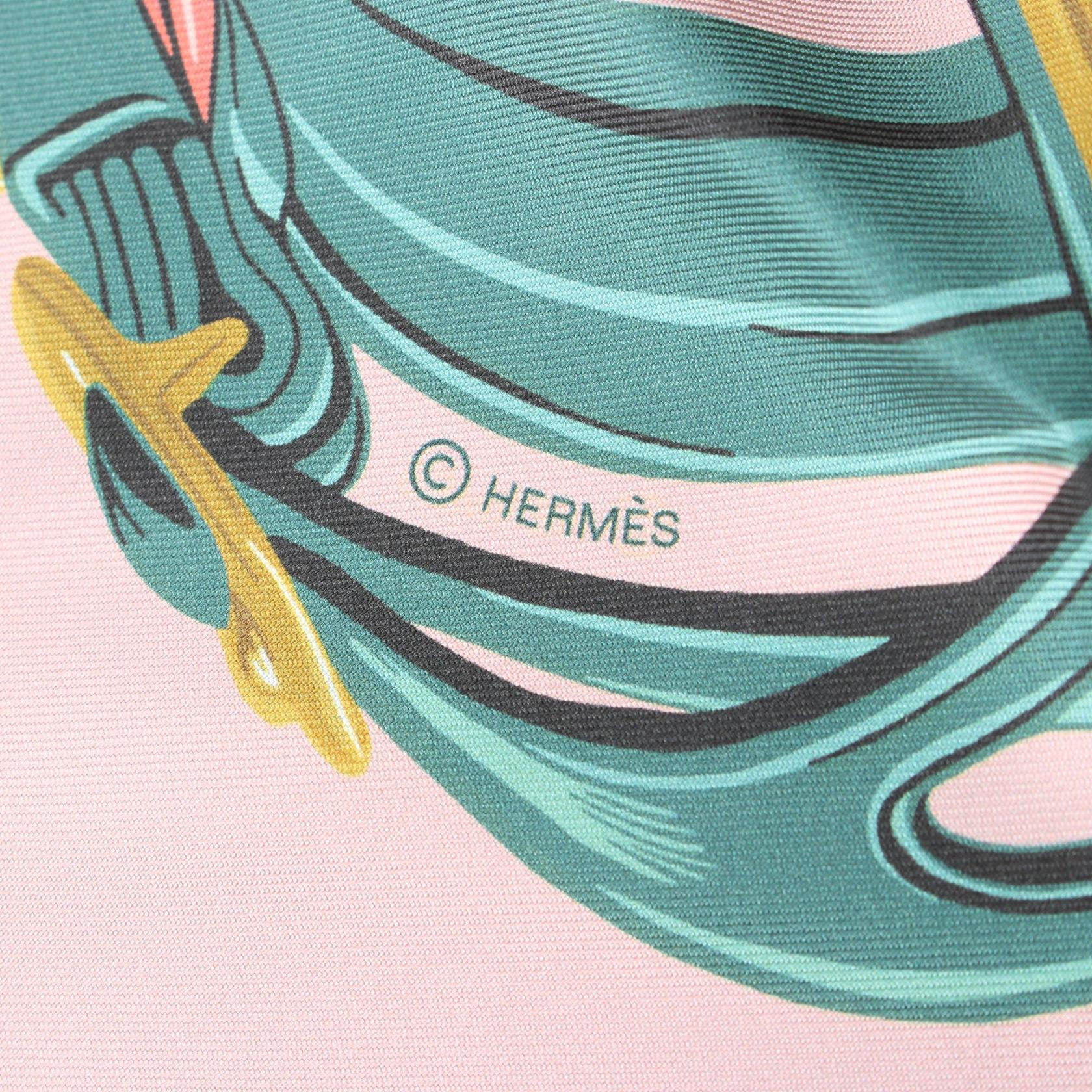 Hermes Silk Scarf BRIDES de GALA