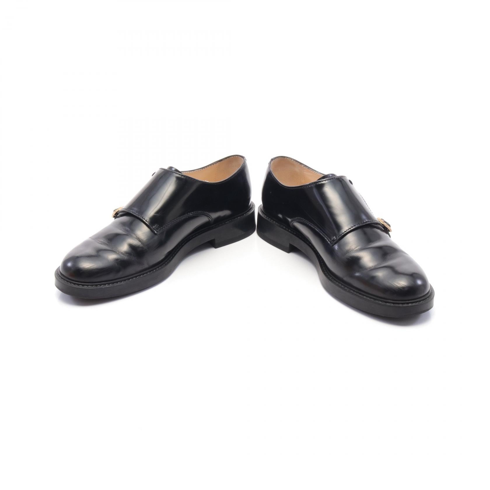 Tod's Leather Dress Shoes Black