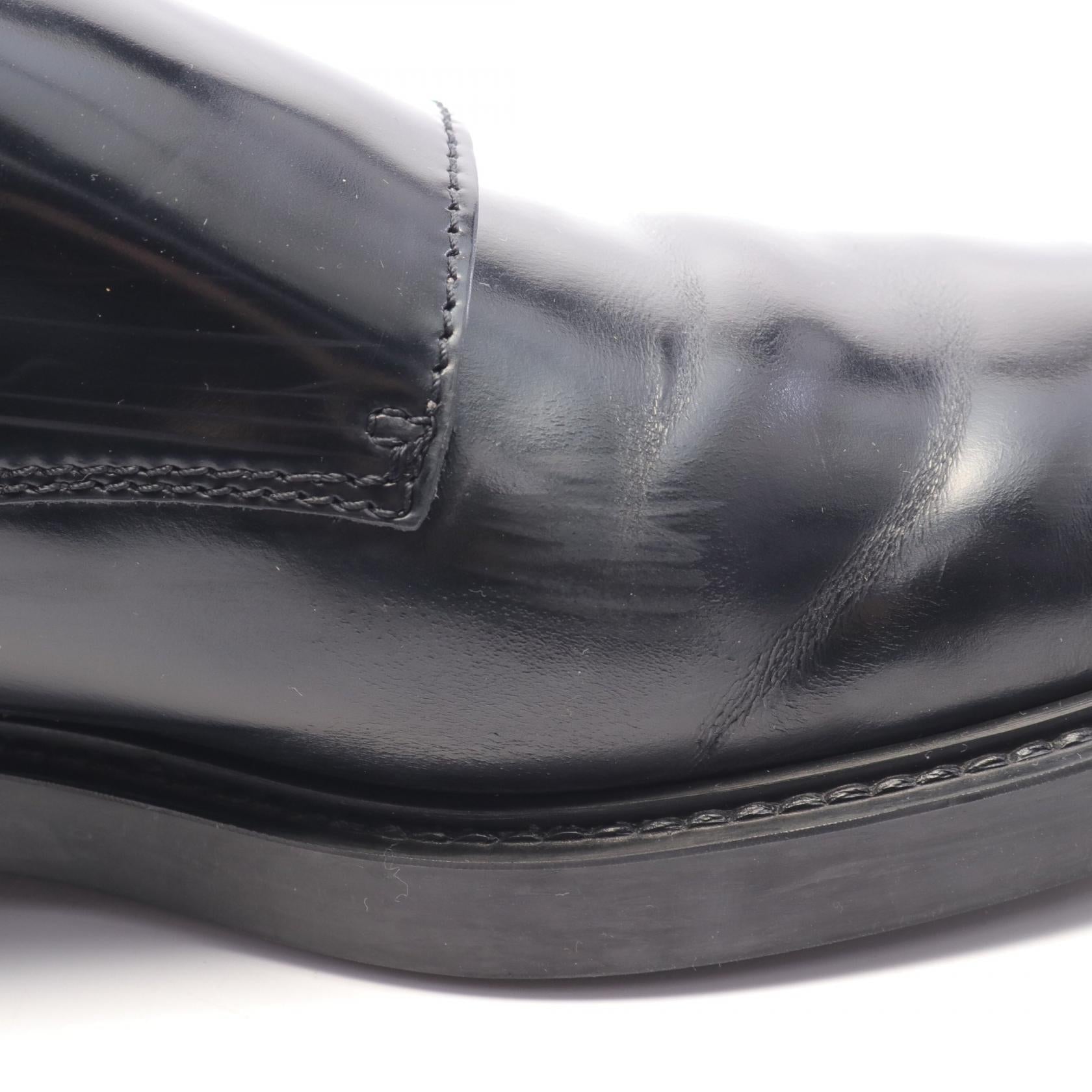 Tod's Leather Dress Shoes Black