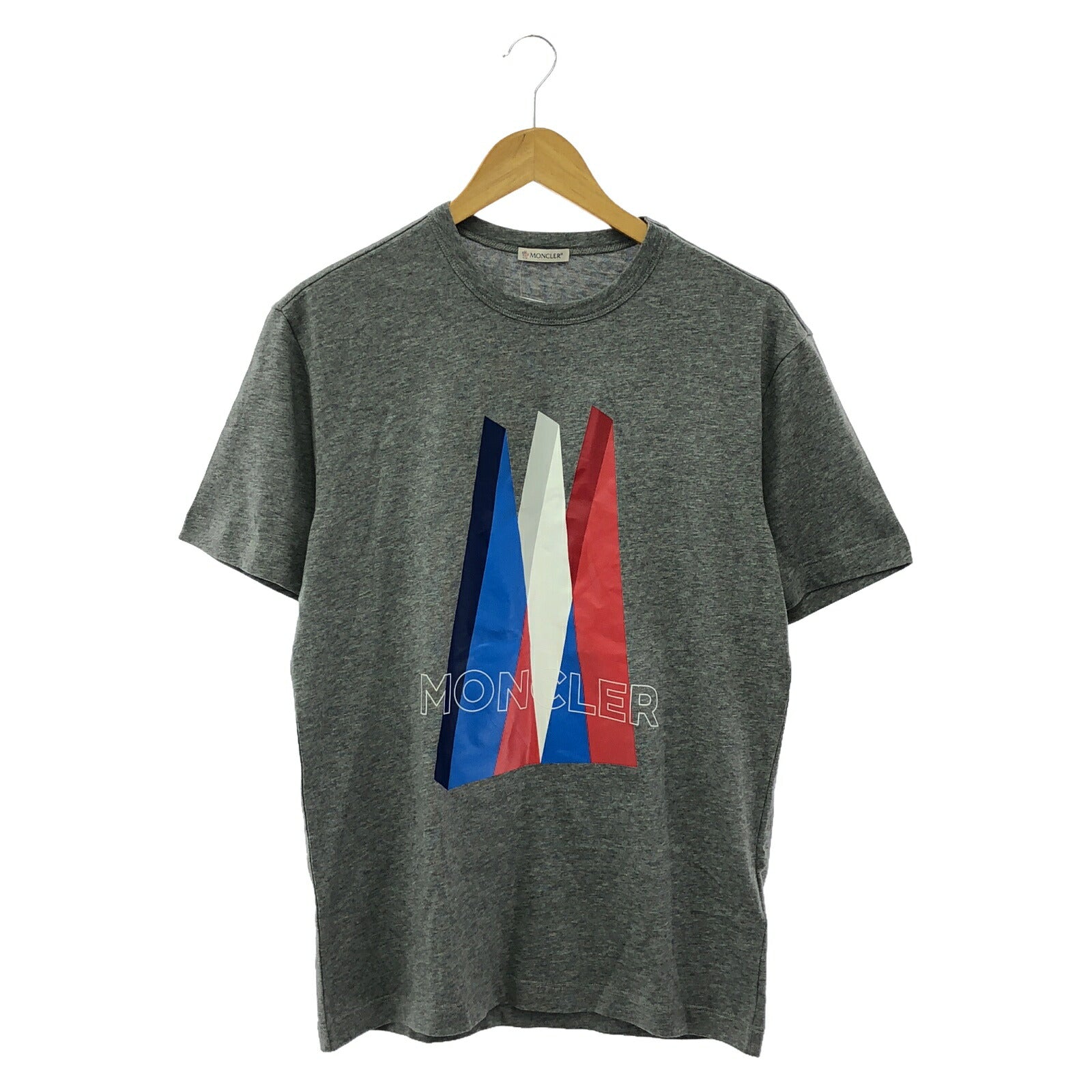 Moncler Cotton Short Sleeve T-Shirt Gray