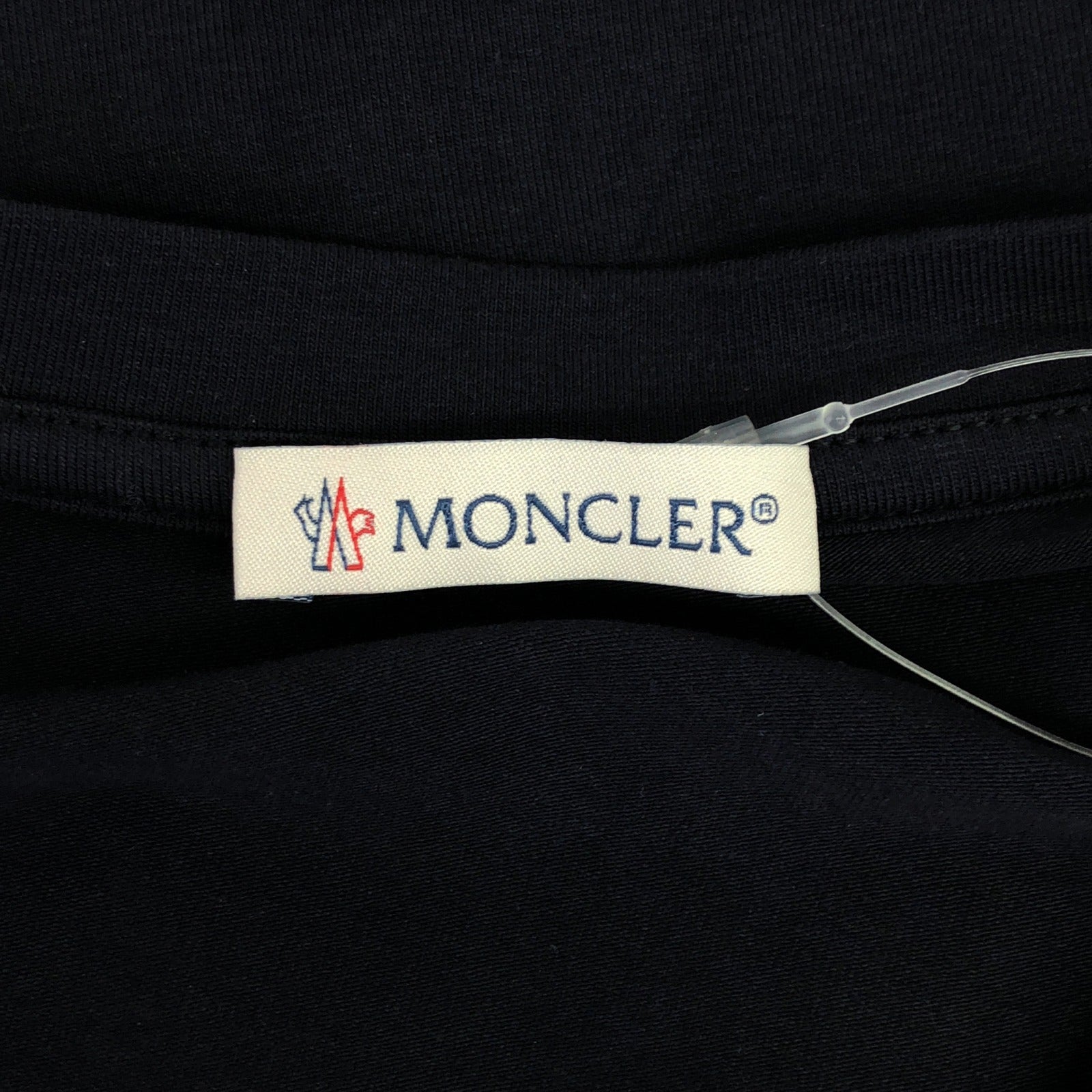 Moncler Cotton T-Shirt Navy