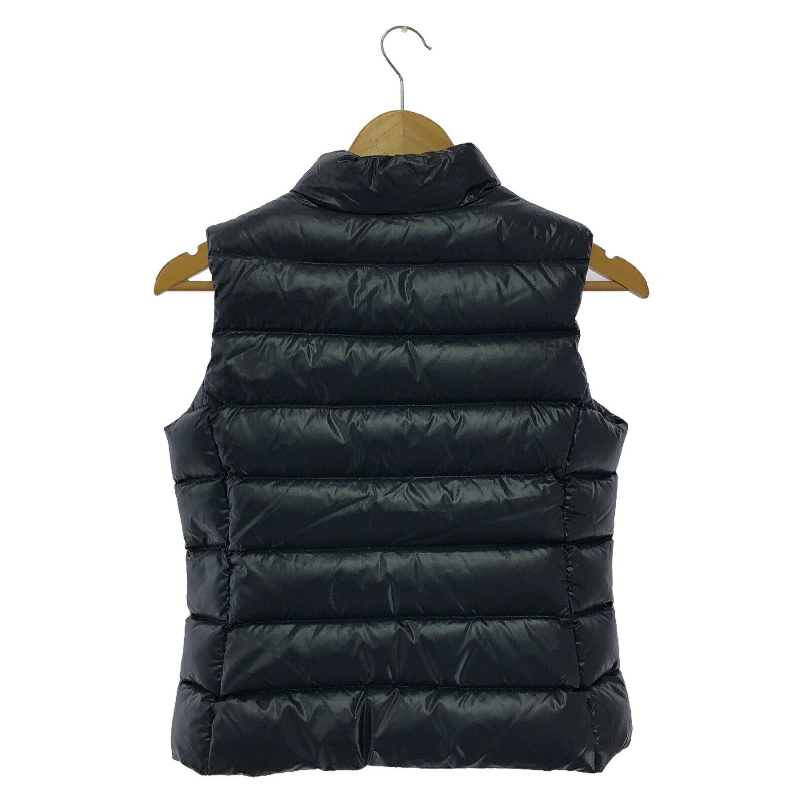 Moncler Kids Nylon Down Vest Navy