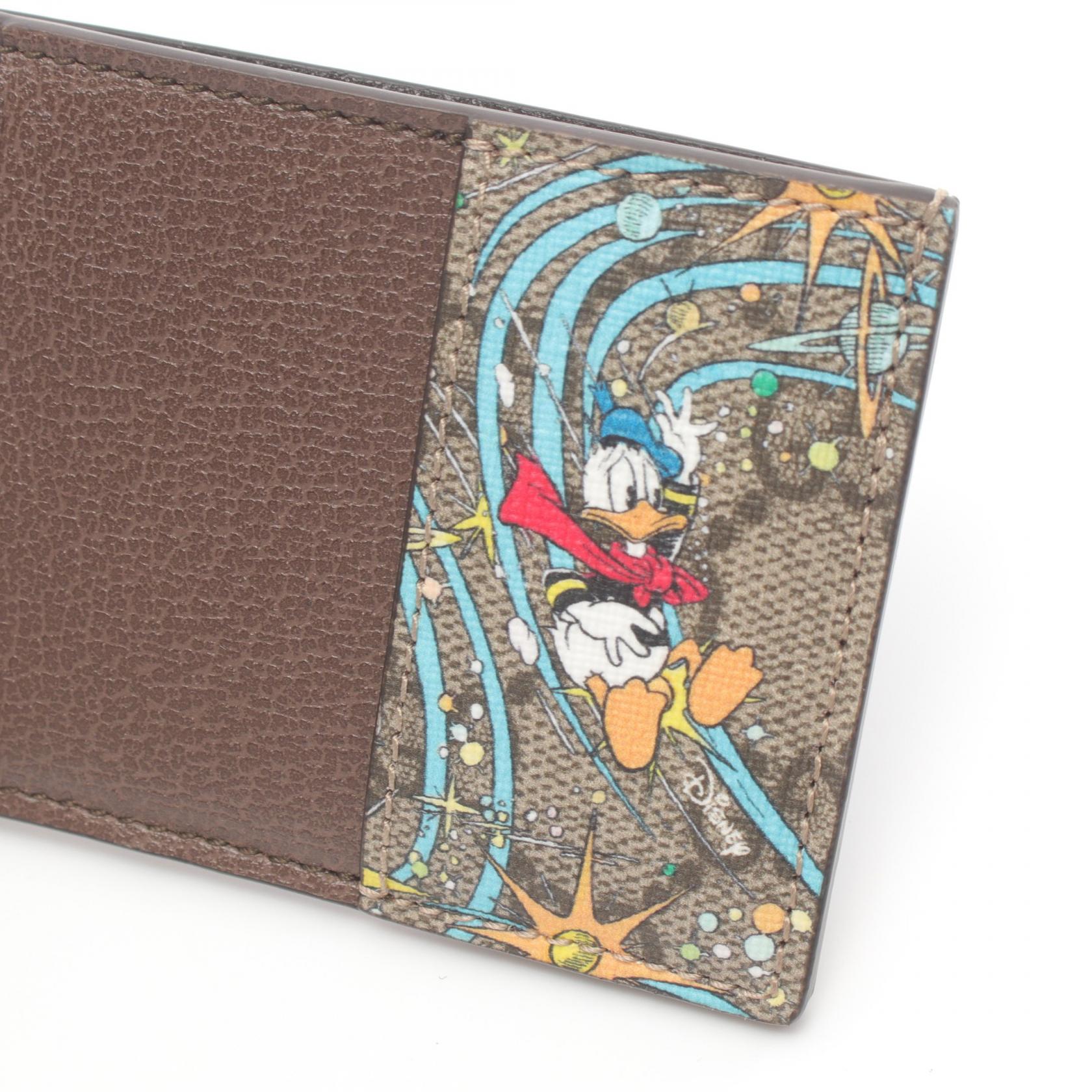 Gucci Disney Donald Duck GG Supreme Card Case