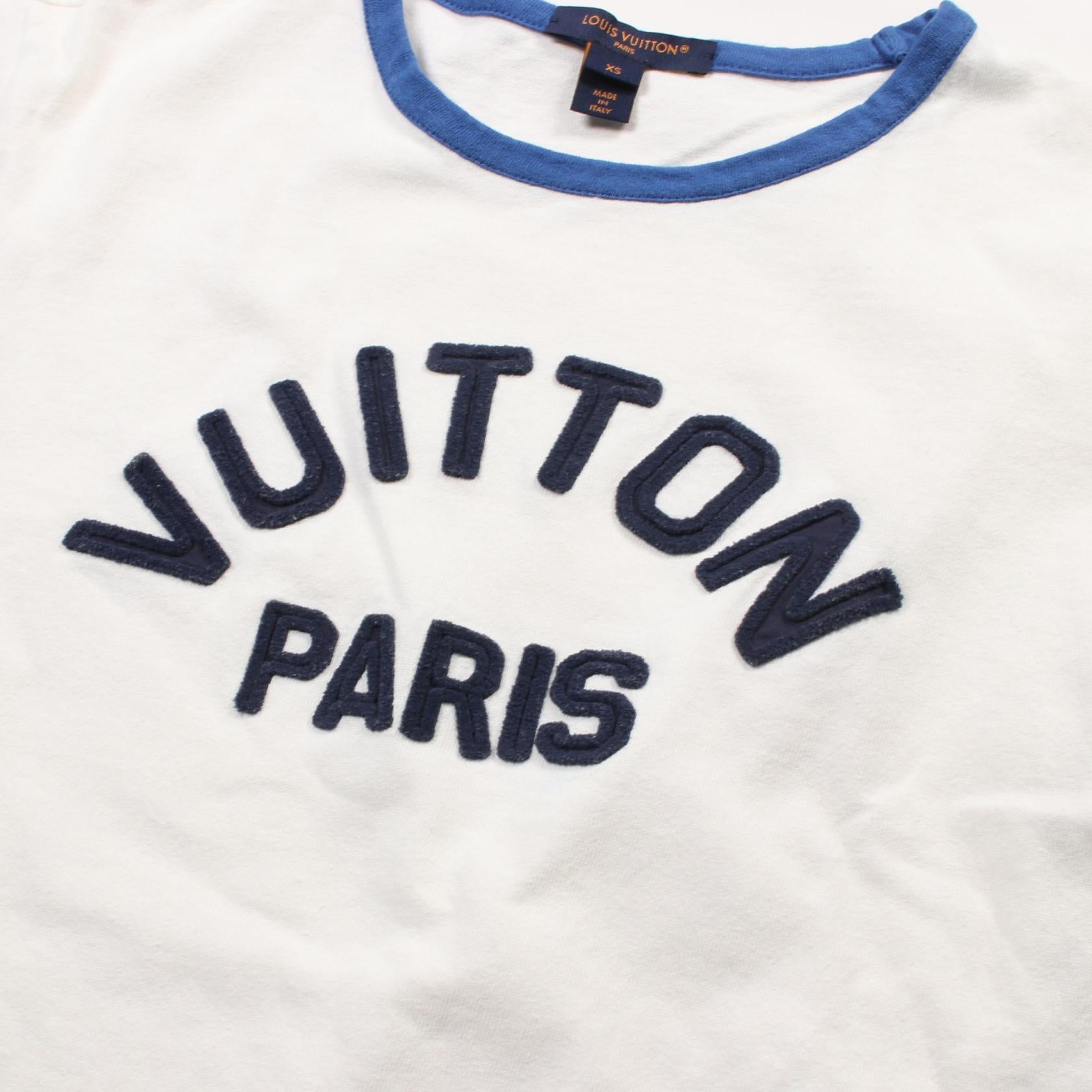 Louis Vuitton Cotton Top White/Blue