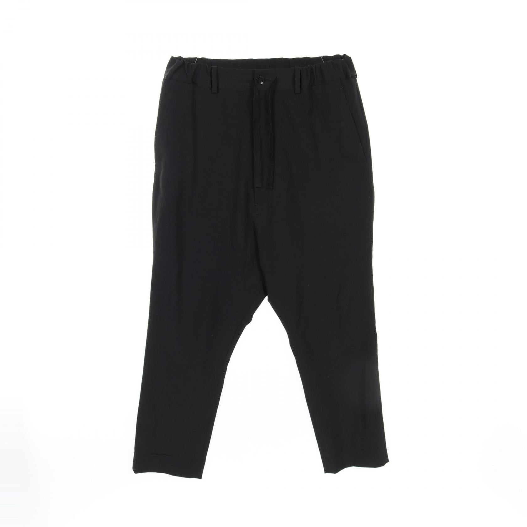 Yohji Yamamoto Wool Pants Black HD-P58-100