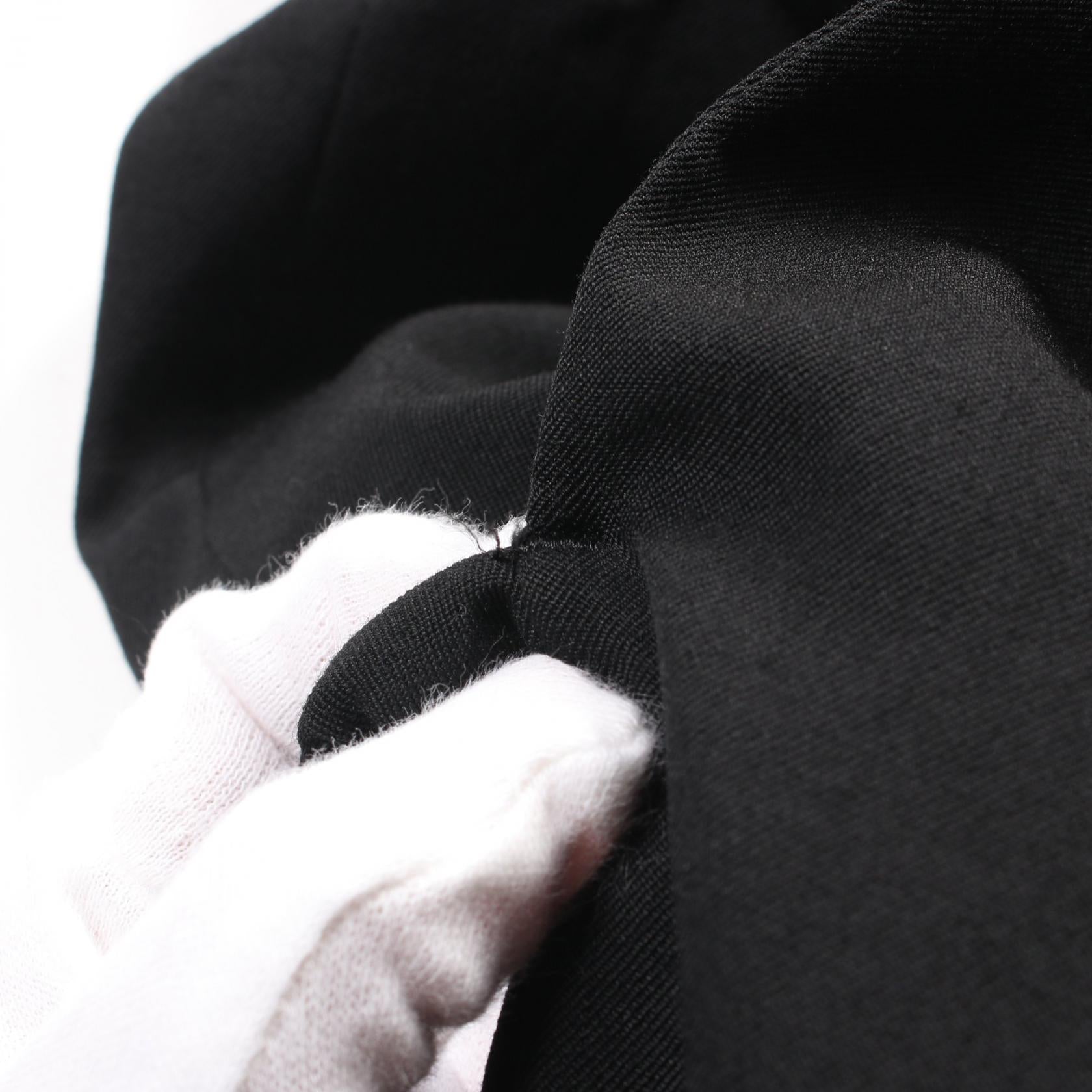 Yohji Yamamoto Wool Pants Black HD-P58-100