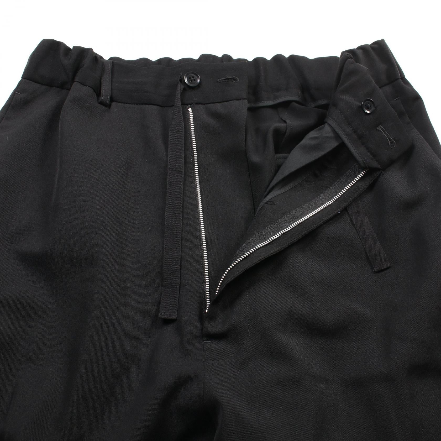 Yohji Yamamoto Wool Pants Black HD-P58-100