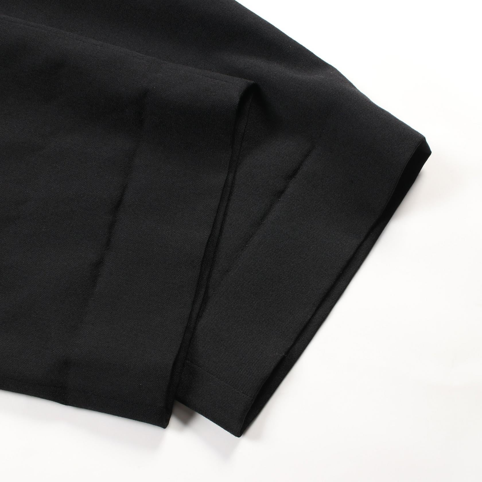 Yohji Yamamoto Wool Pants Black HD-P58-100