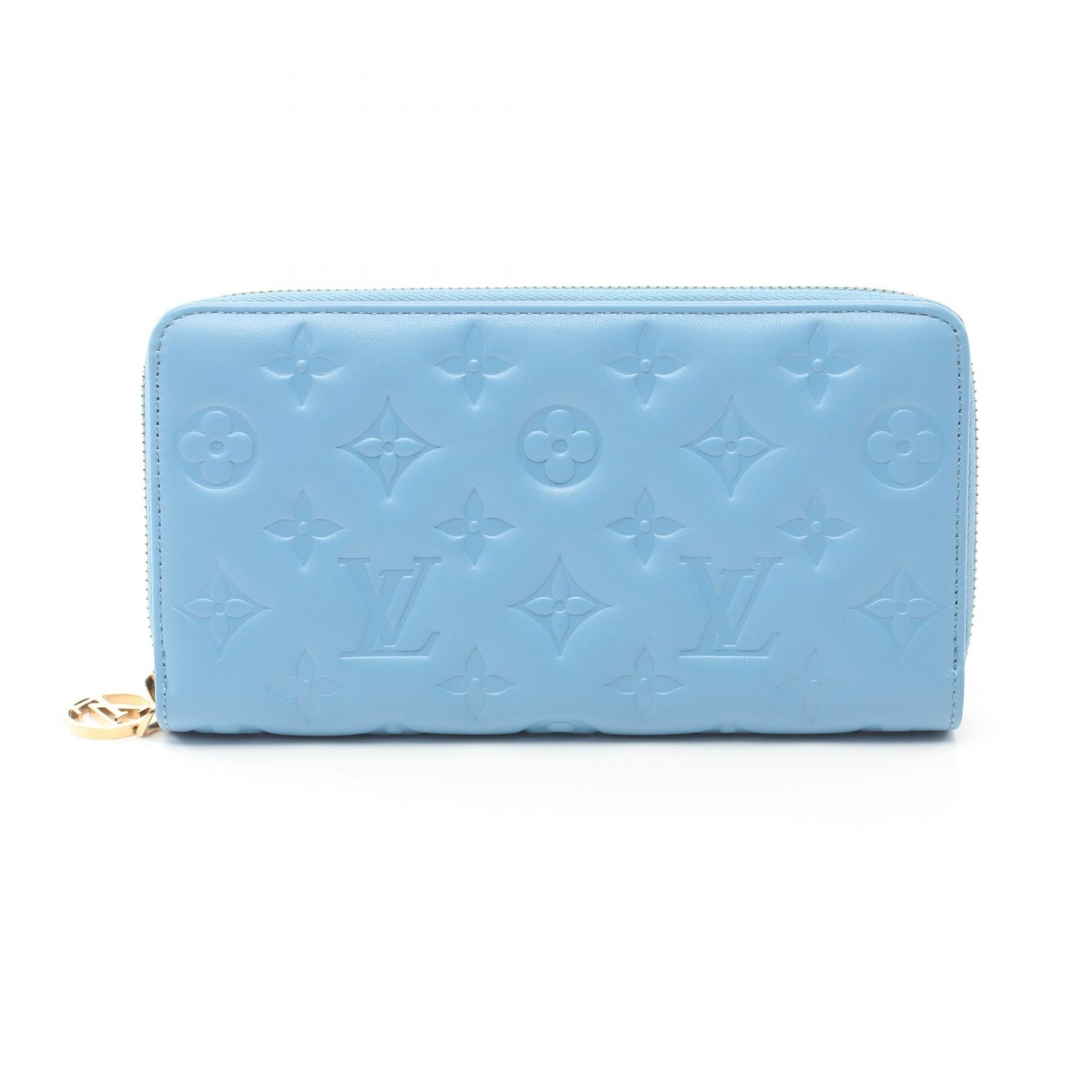 Louis Vuitton Zippy Wallet Monogram Blue M82051