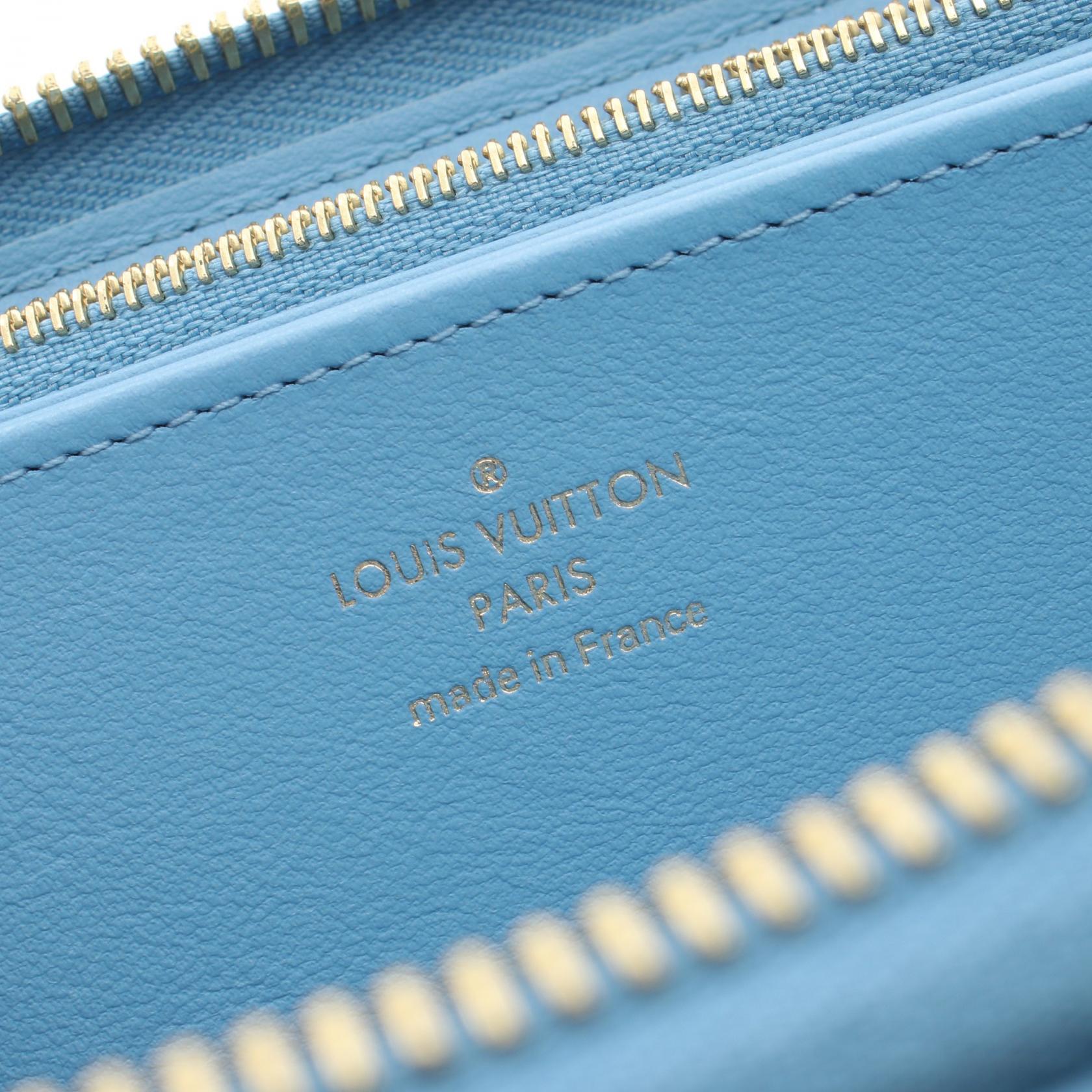 Louis Vuitton Zippy Wallet Monogram Blue M82051