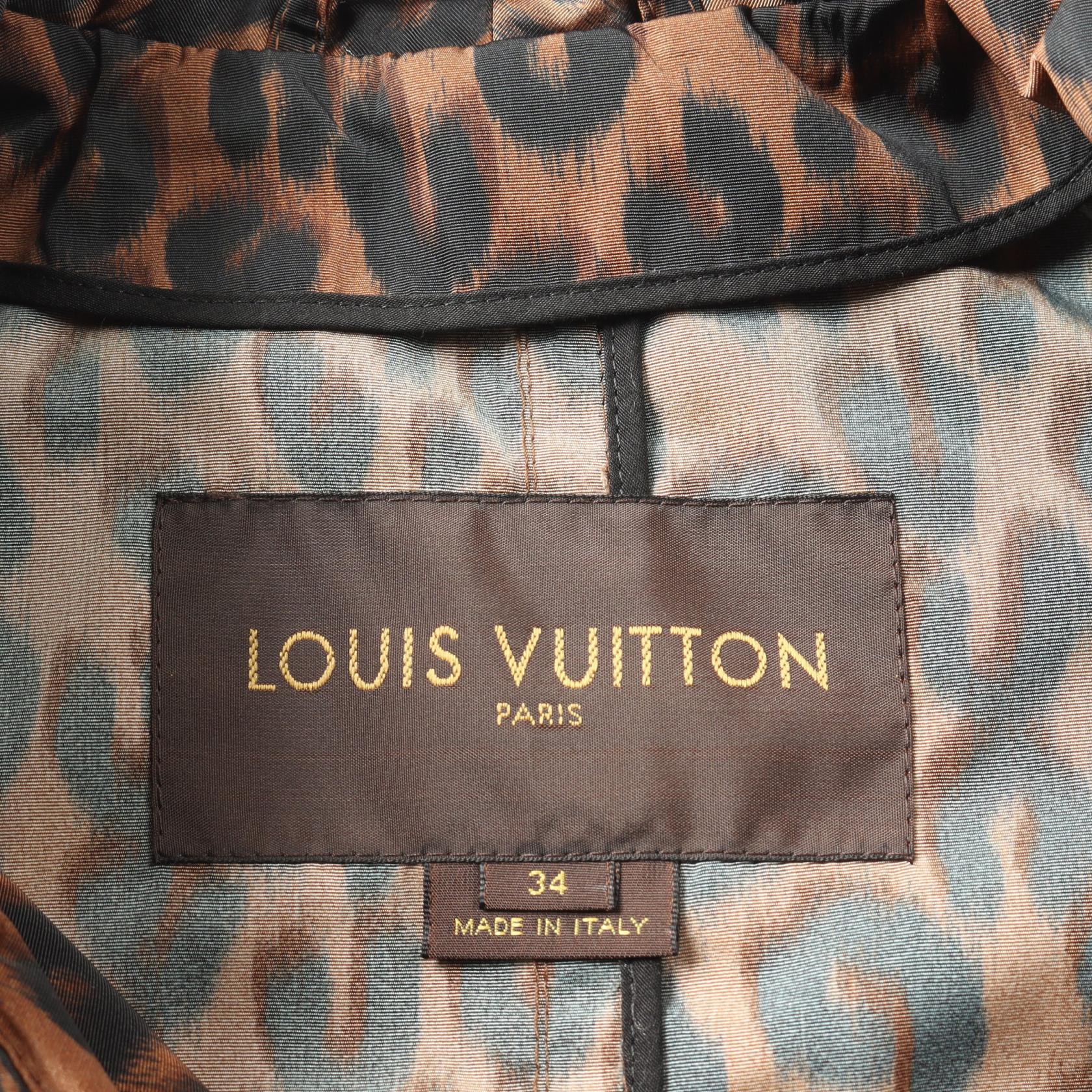 Louis Vuitton Nylon Outerwear Brown/Black