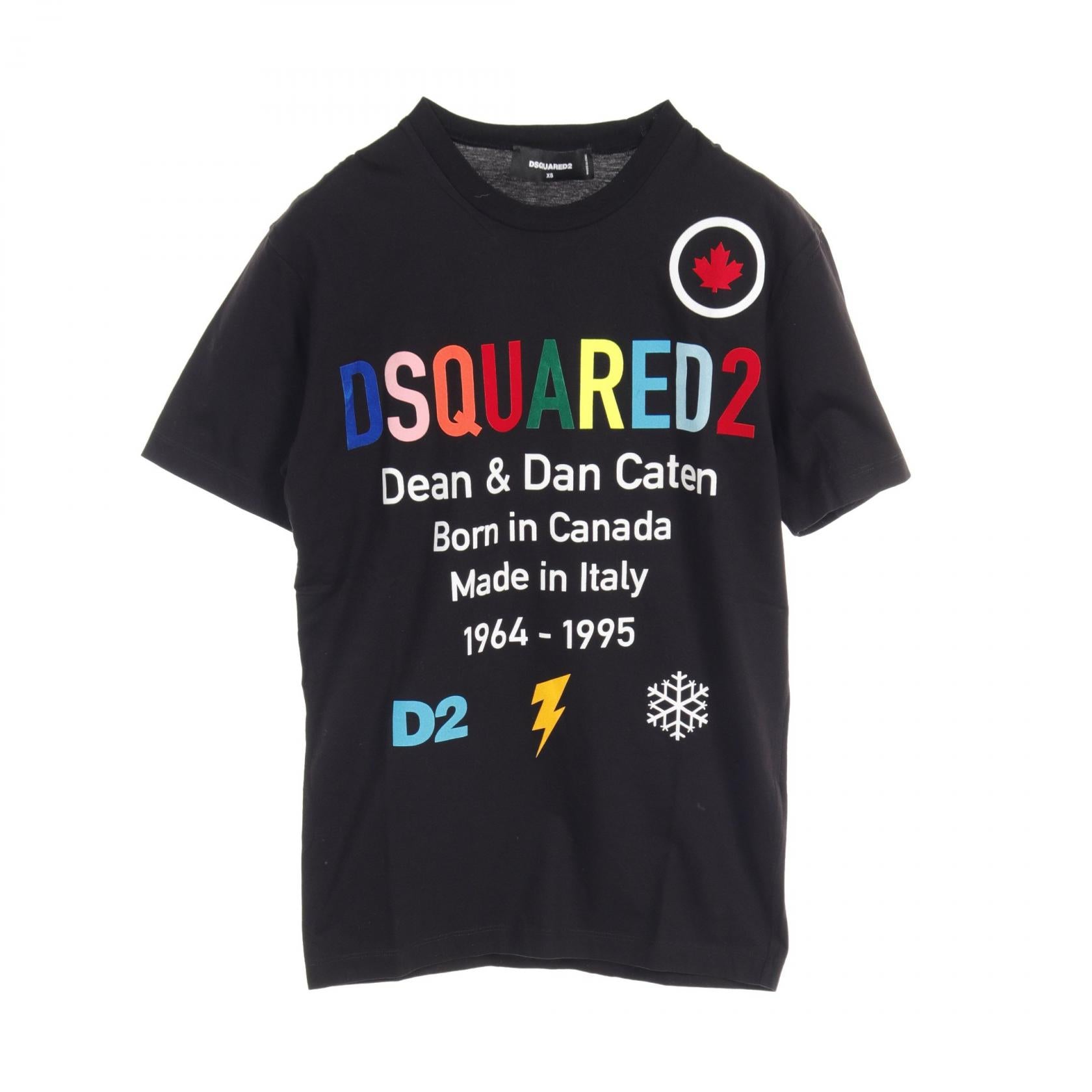 DSQUARED2 D2 Rainbow Cool Cotton T-Shirt