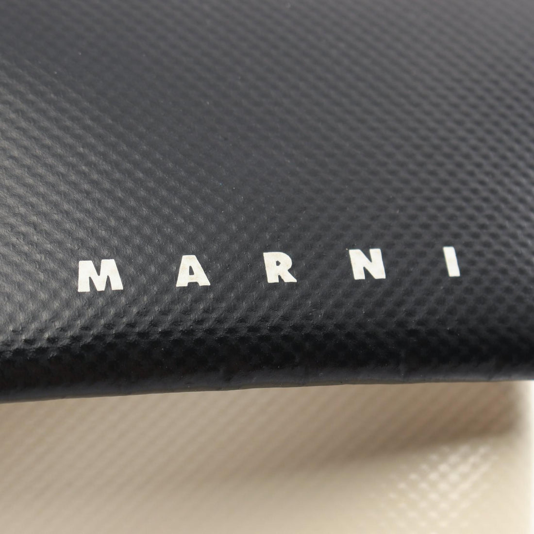 Marni Tribeca PVC Coated Canvas Shoulder Bag