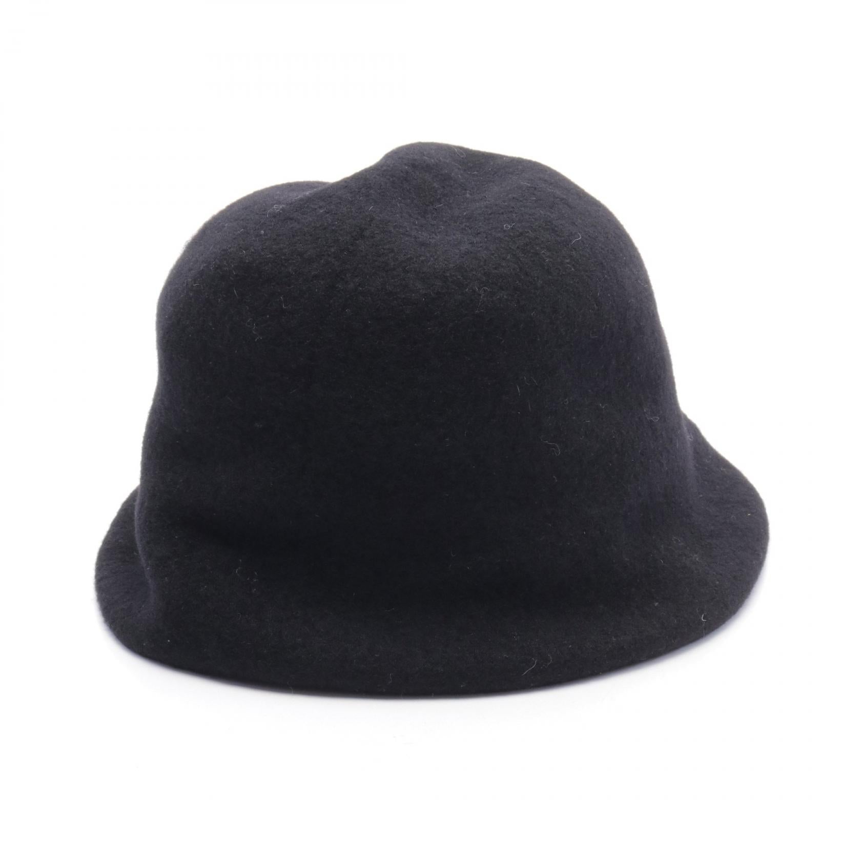 Vivienne Westwood Wool ORB Embroidered Hat Black