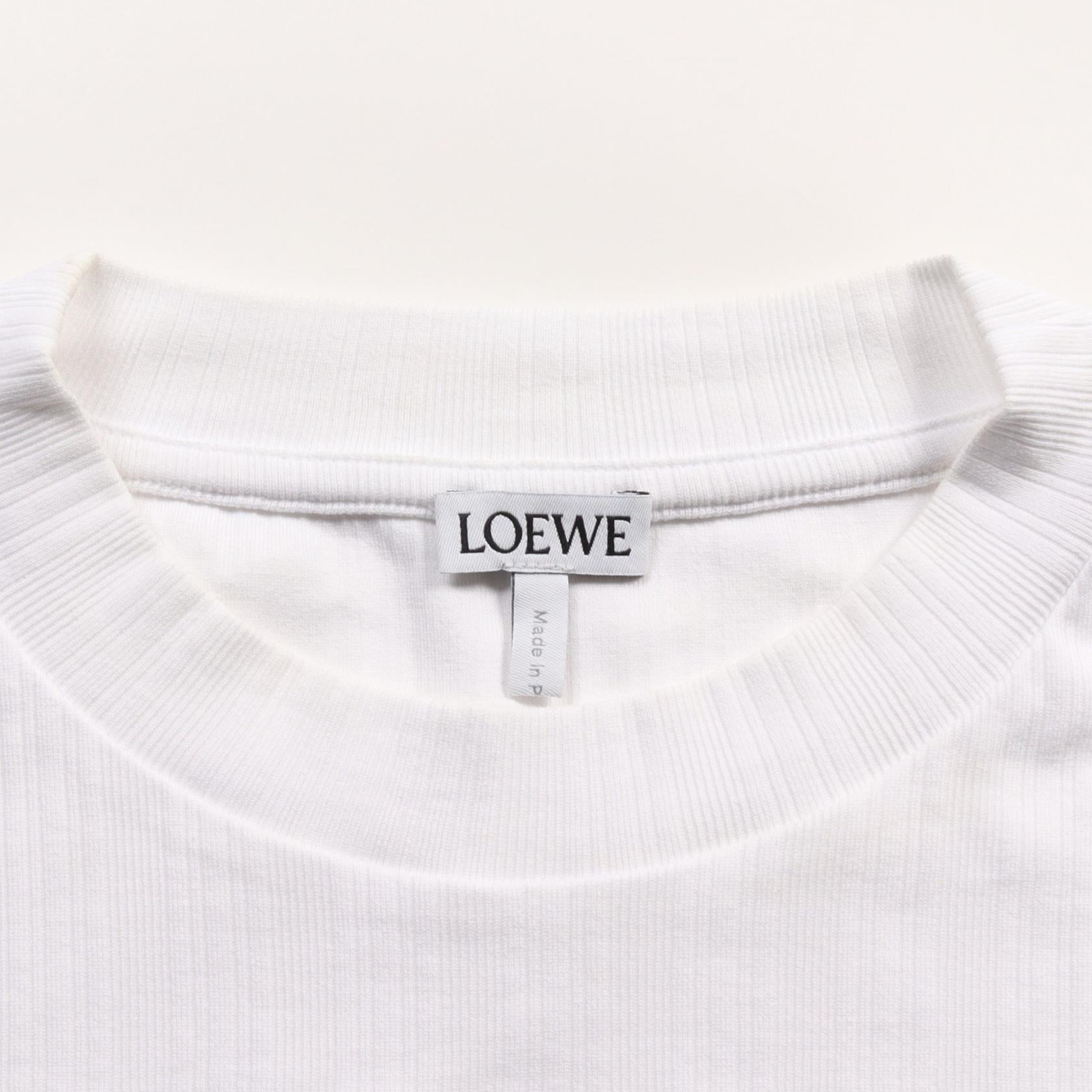 Loewe Anagram Cotton Top White