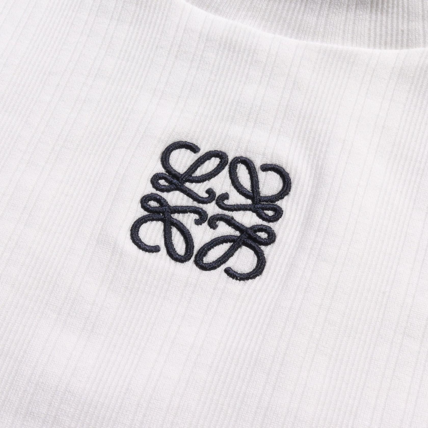 Loewe Anagram Cotton Top White