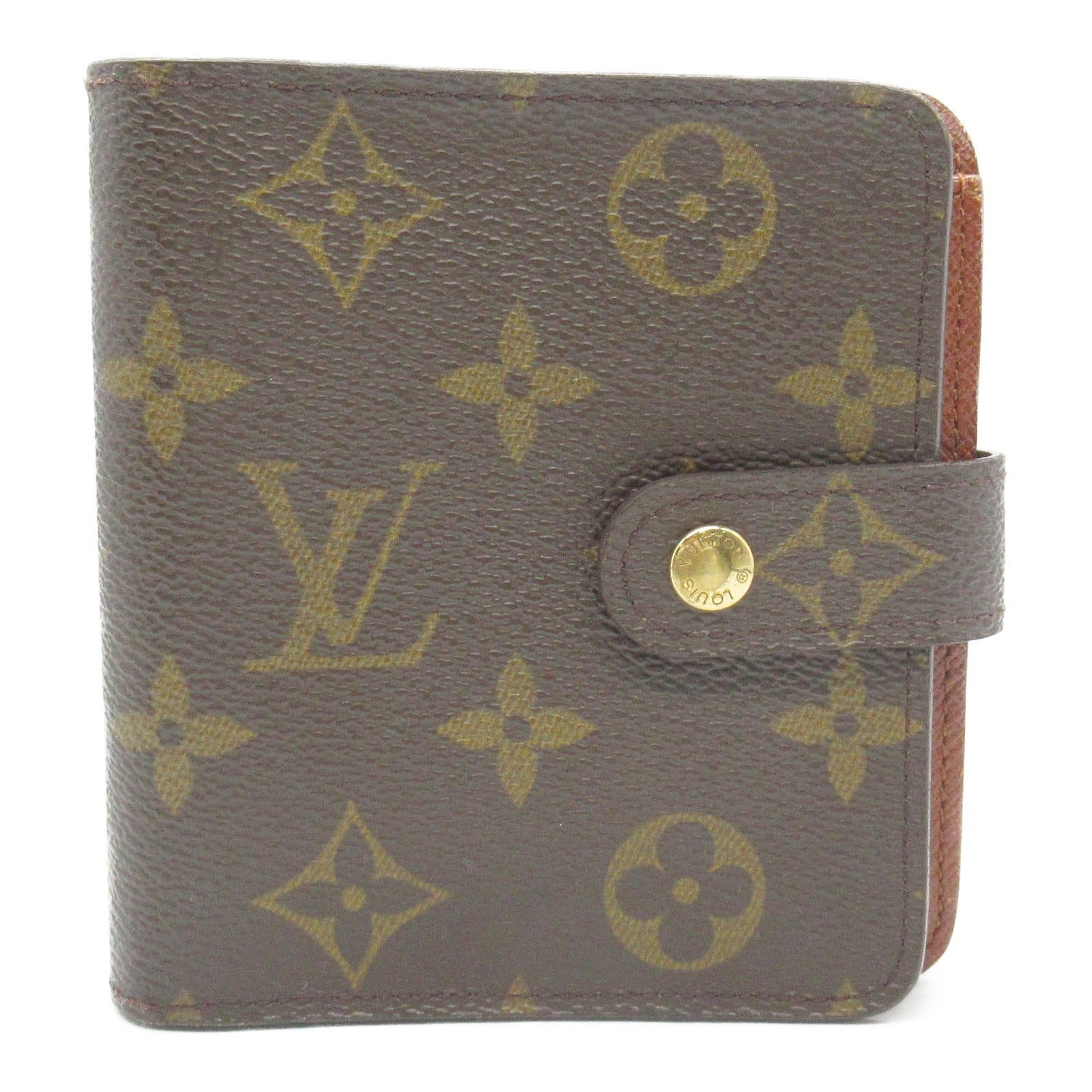 Louis Vuitton Compact Zip Wallet Brown M61667