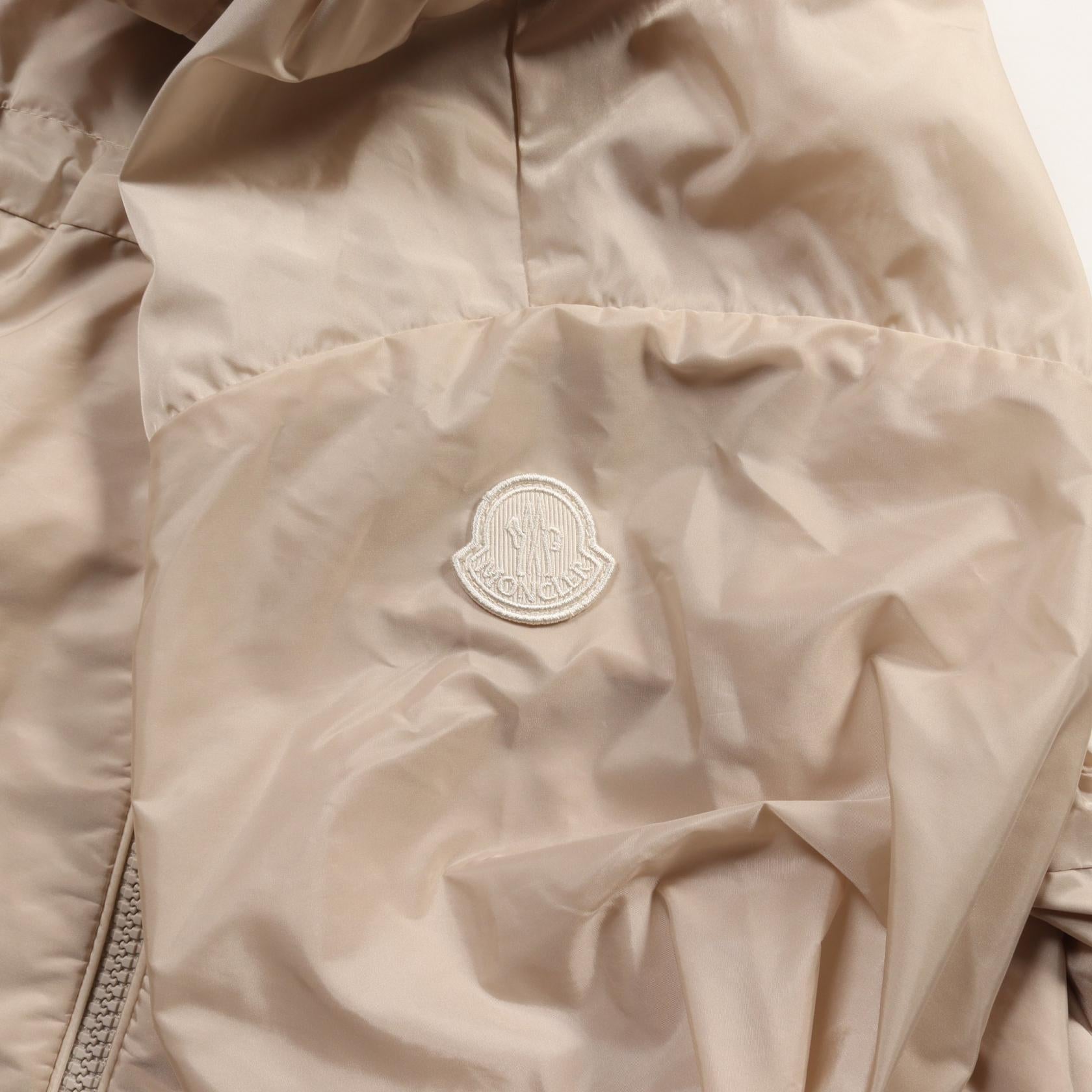 Moncler WETE Nylon Outerwear Beige