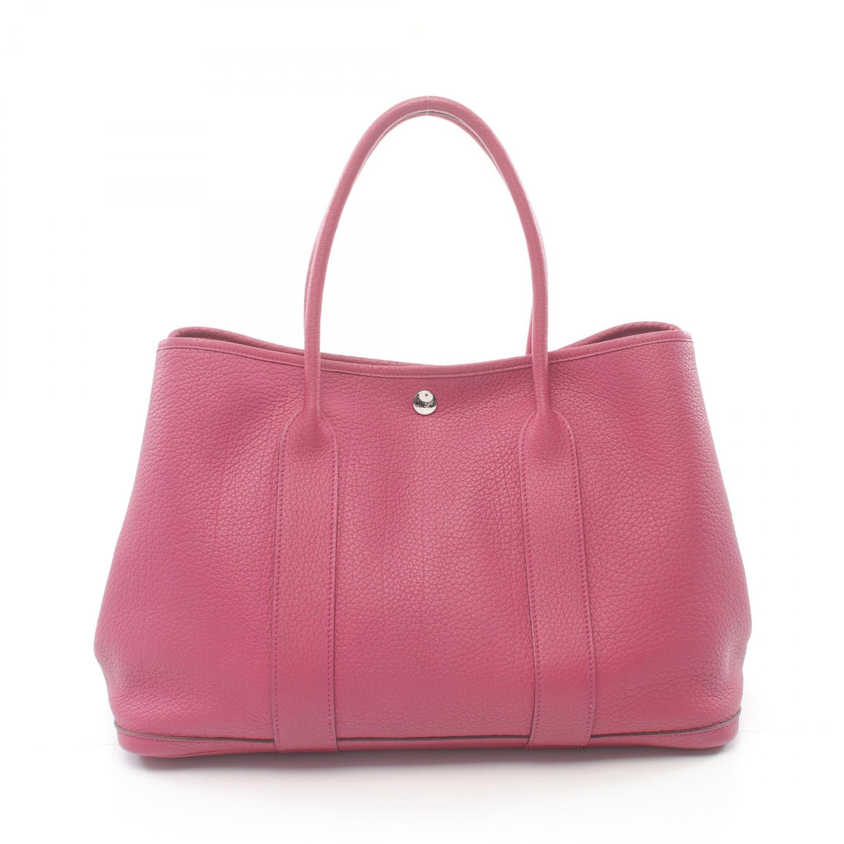 Hermes Garden Party PM Tote Bag Pink