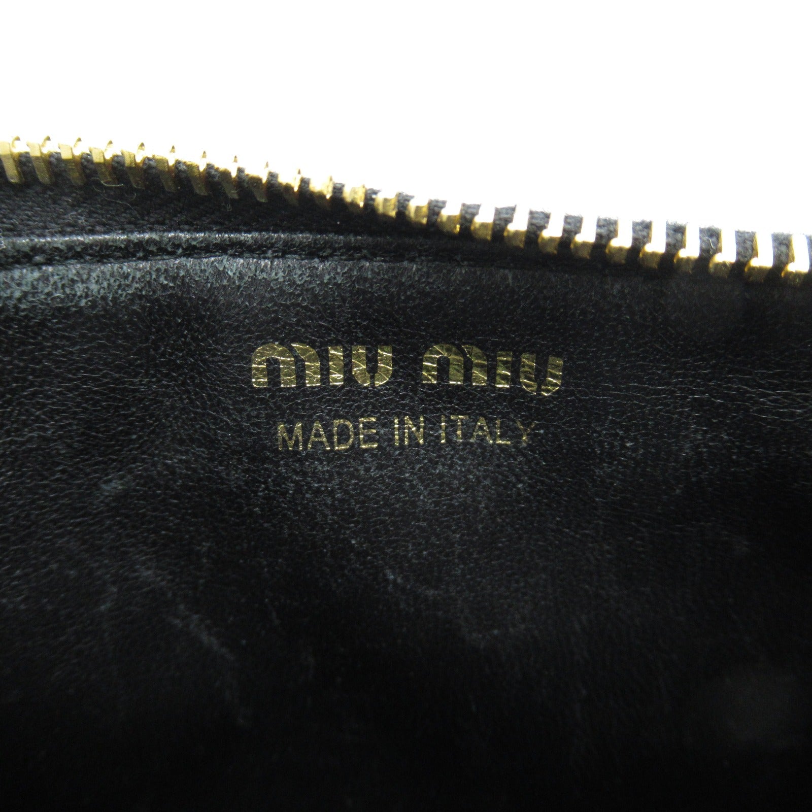 Miu Miu Leather Coin Card Holder Case