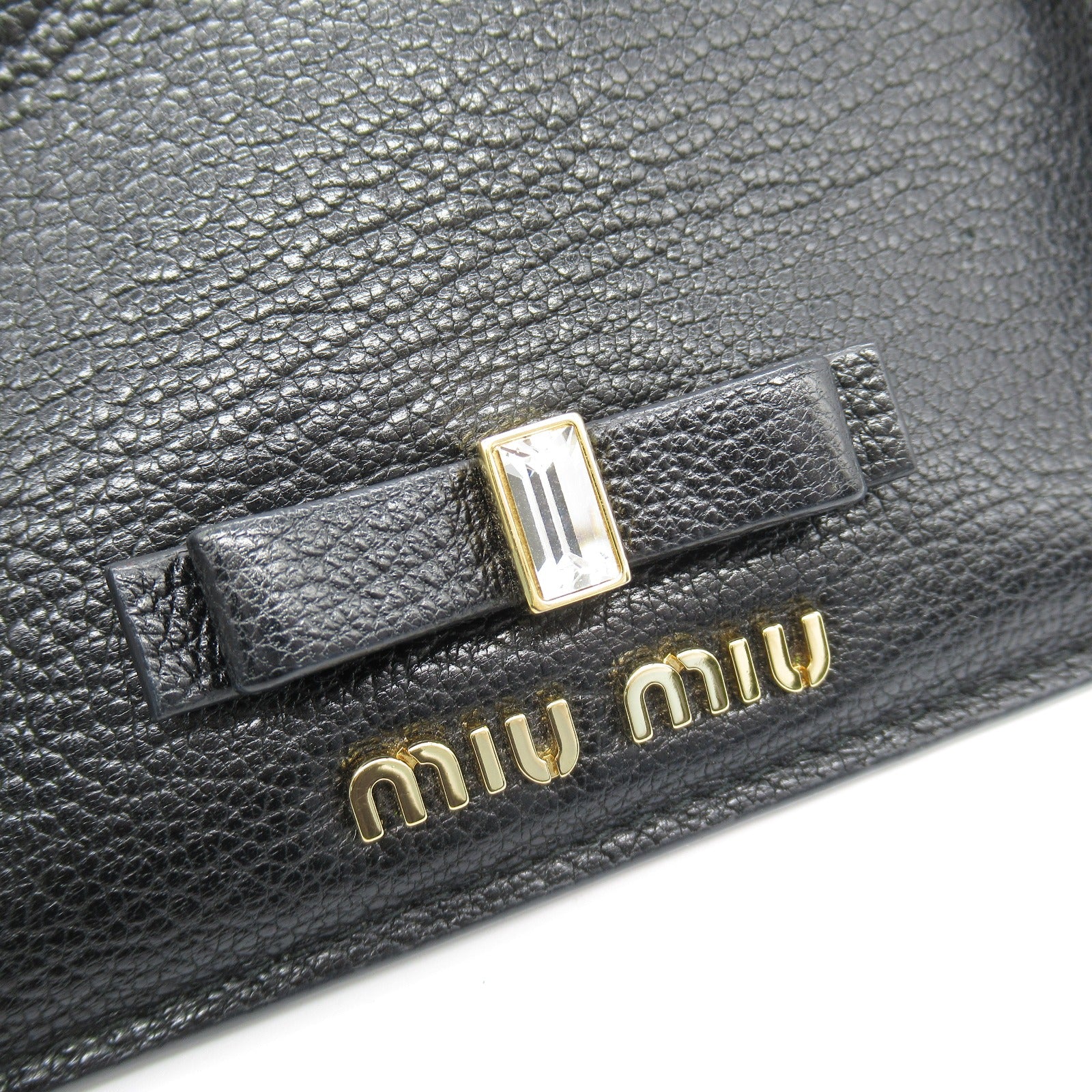 Miu Miu Leather Coin Card Holder Case