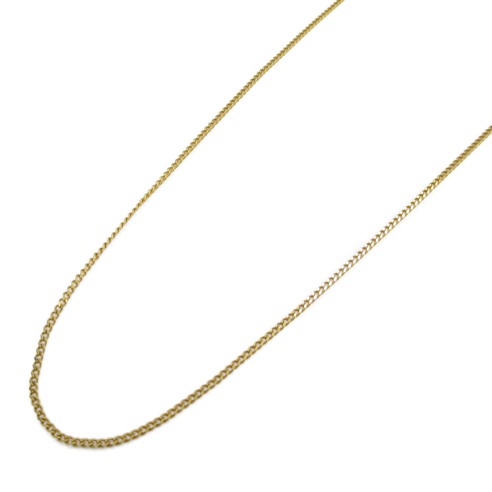 Celine Gold Plated Long Chain Necklace