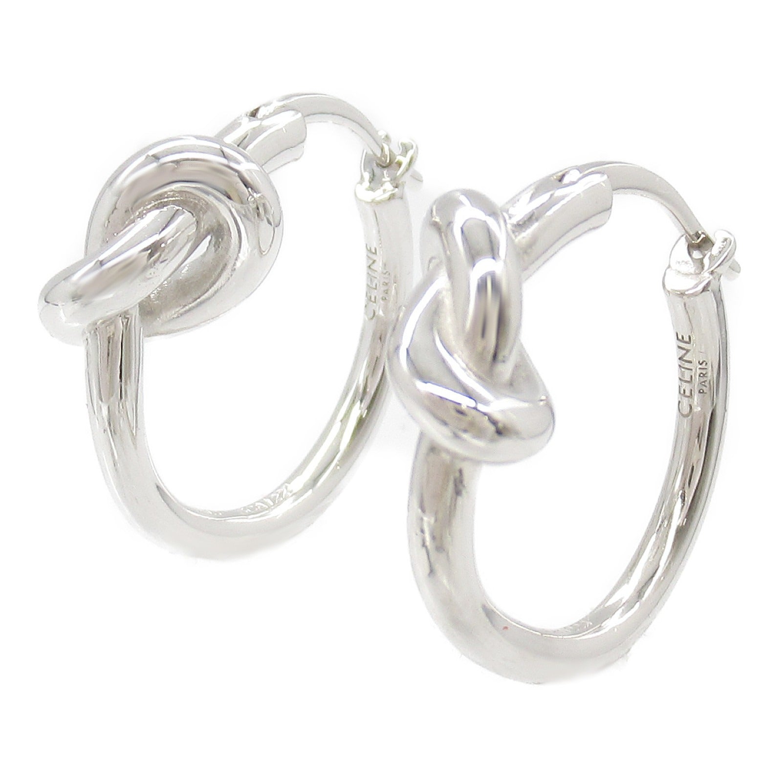 Celine Silver Plated Earrings Jewelry