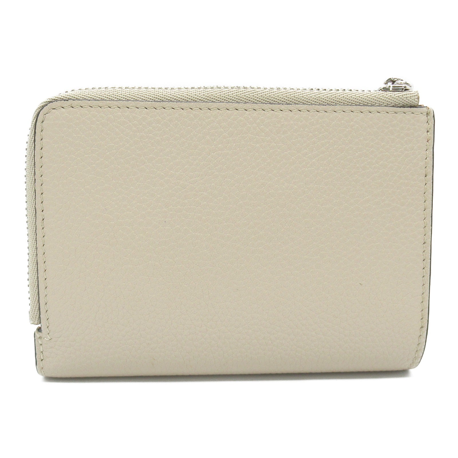 Loewe Slim Zip Bifold Wallet Beige