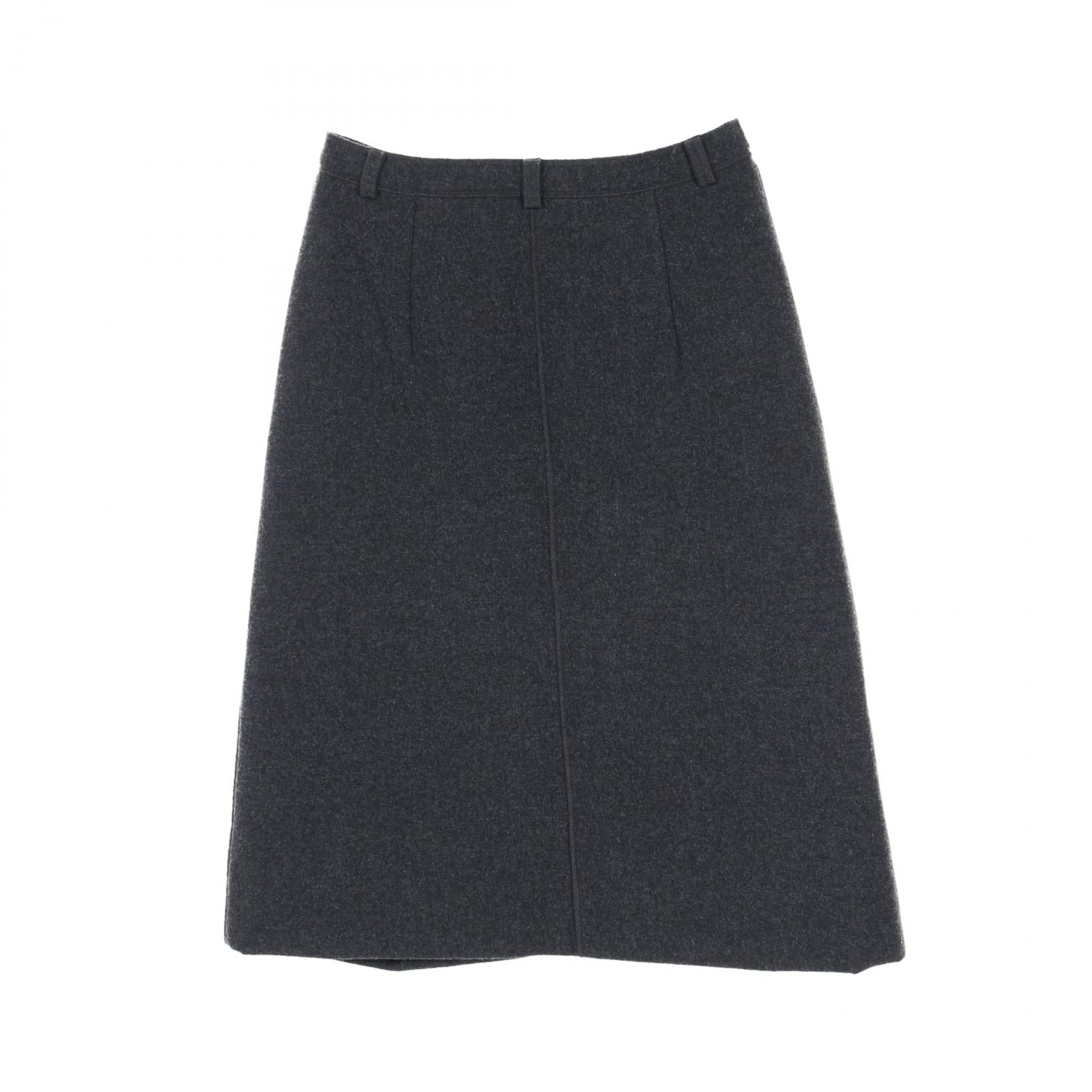 Comme des Garcons Wool Neoprene Skirt