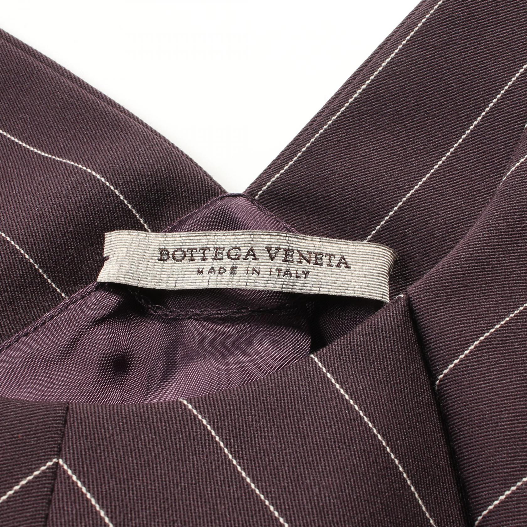 Bottega Veneta Wool Dress Bordeaux