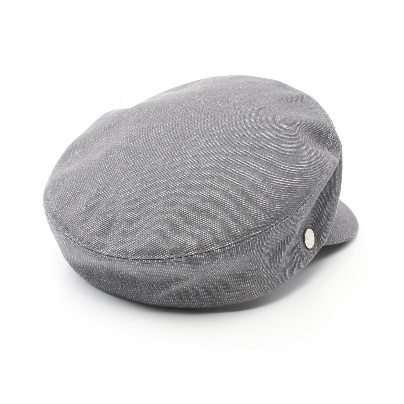 Hermes Leather Cotton Hat