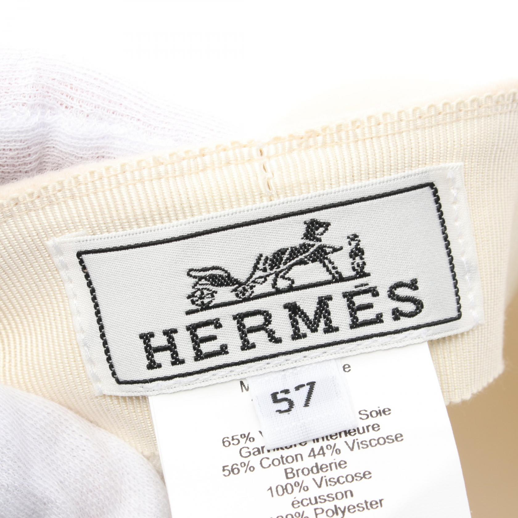 Hermes Wool Hat Beige