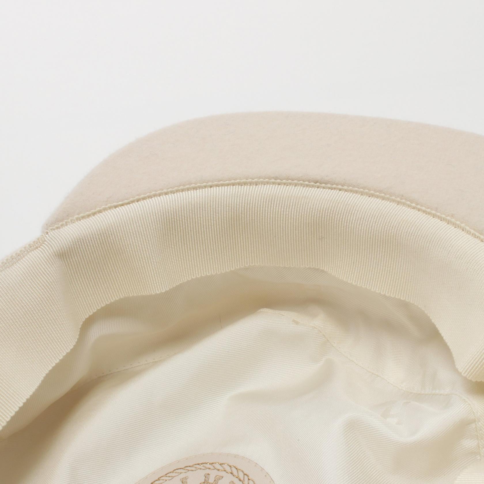 Hermes Wool Hat Beige