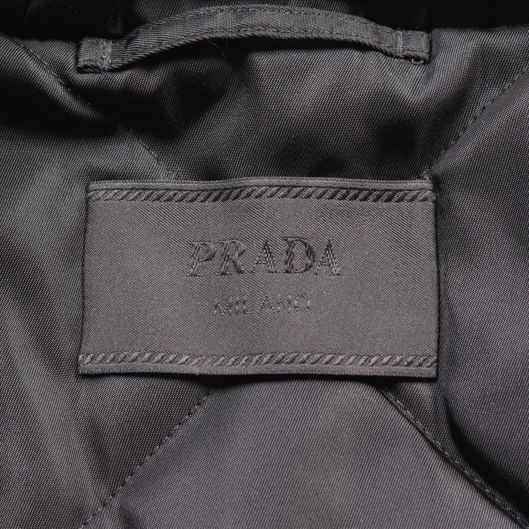 Prada RE-NYLON Jacket Black SGB812