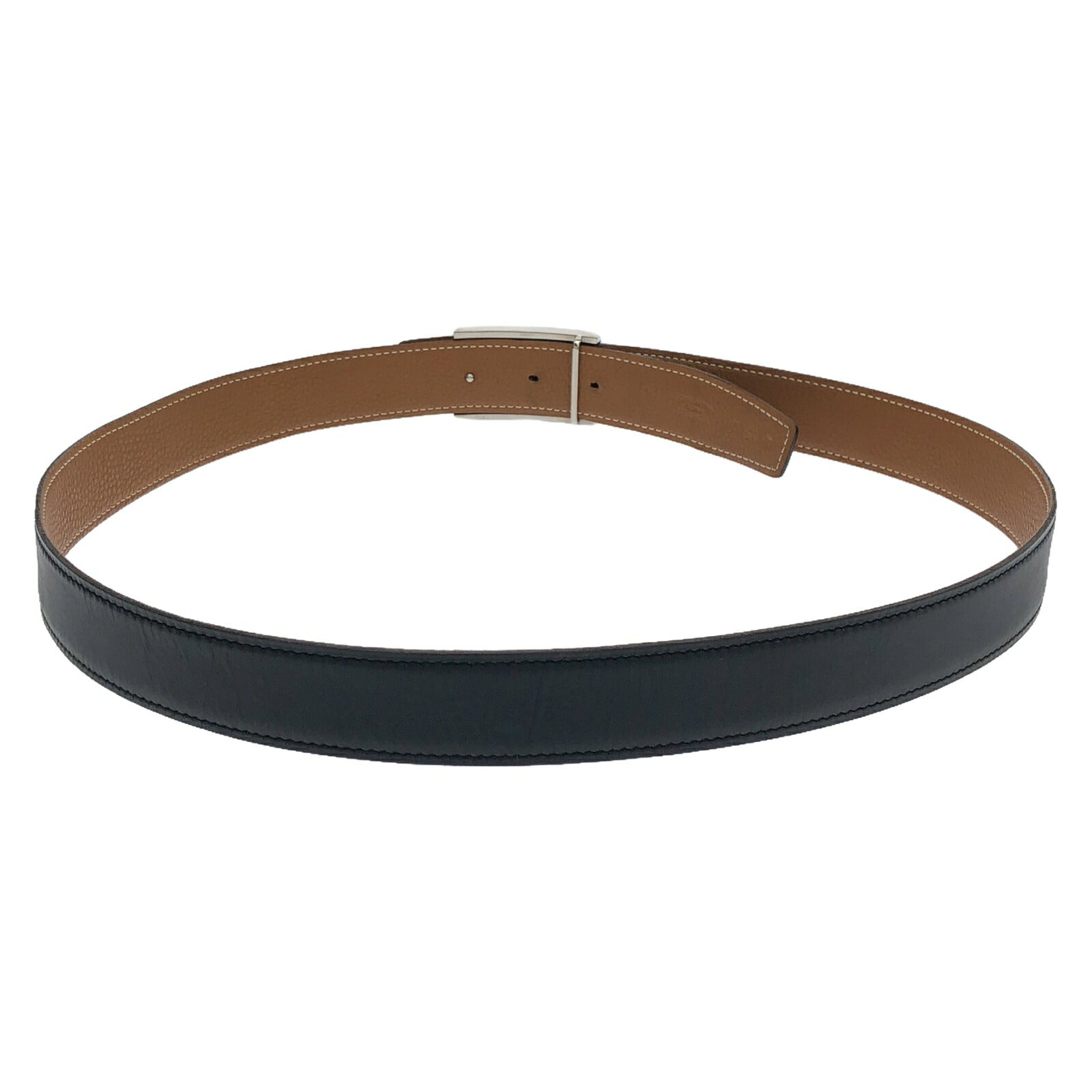 Hermes Leather Belt Black