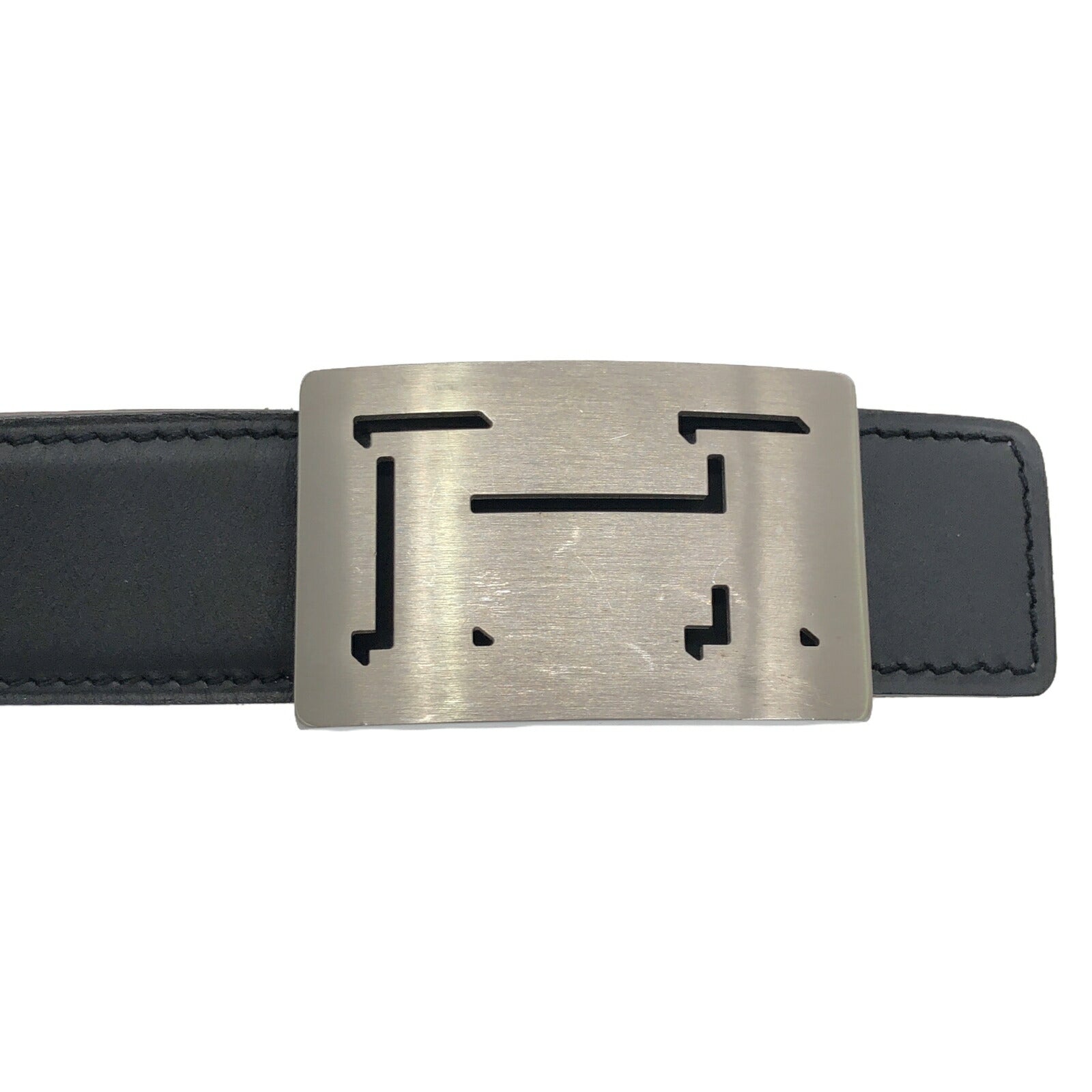 Hermes Leather Belt Black