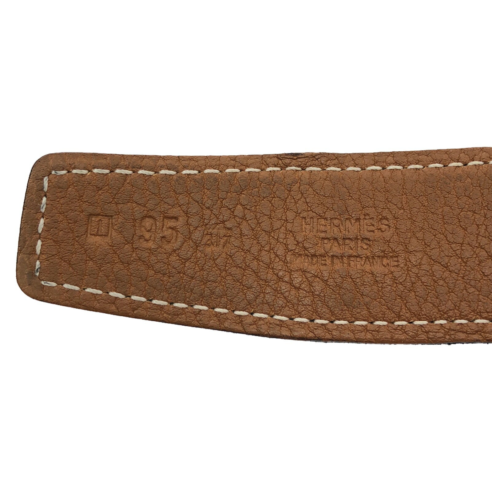 Hermes Leather Belt Black