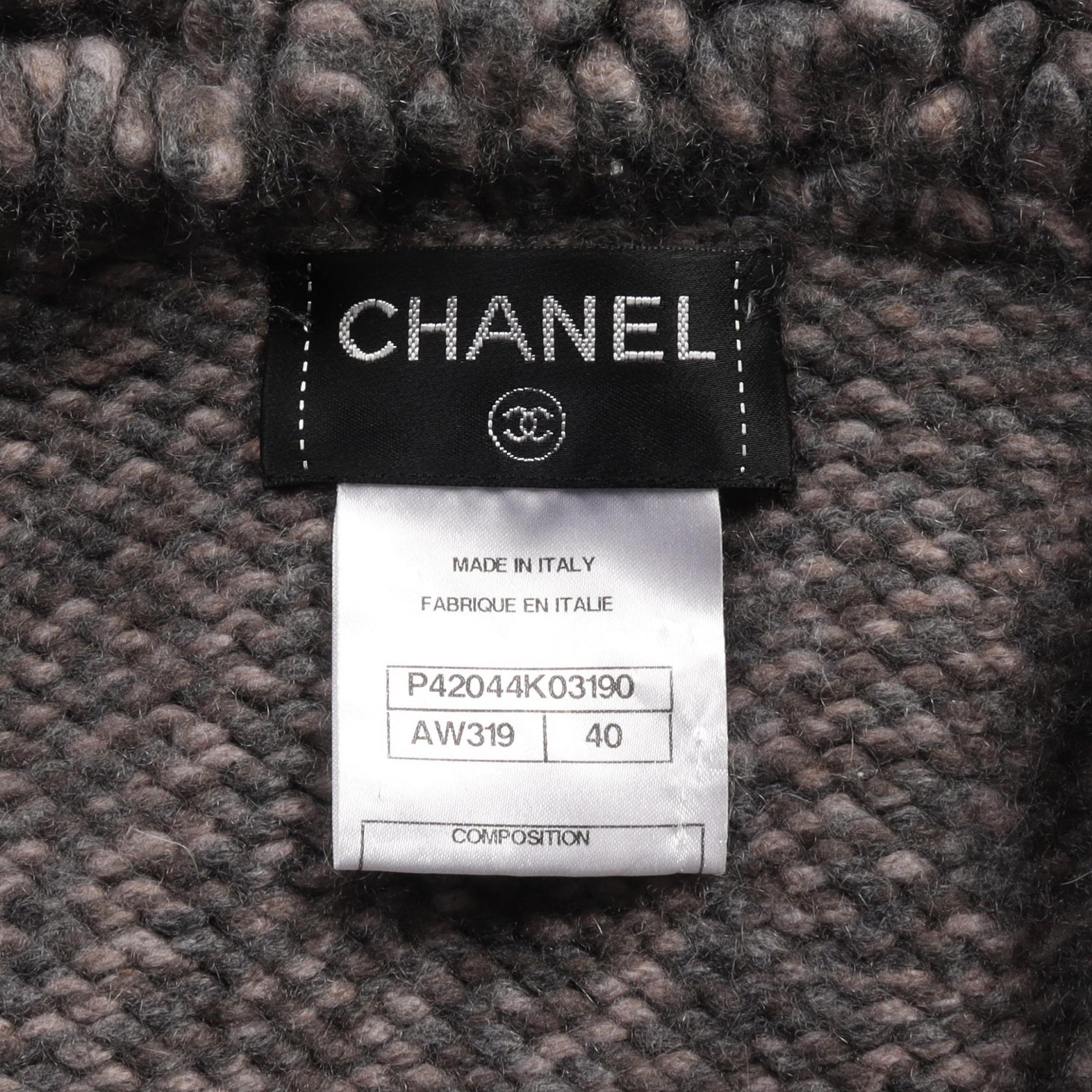 Chanel Cashmere Duffle Coat P42044