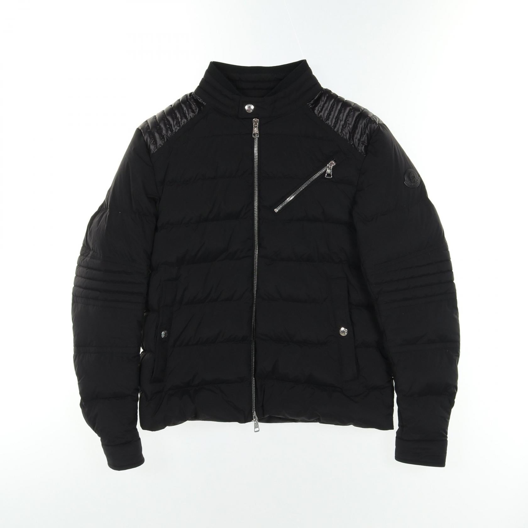 Moncler SAMALENS Nylon Down Jacket Black