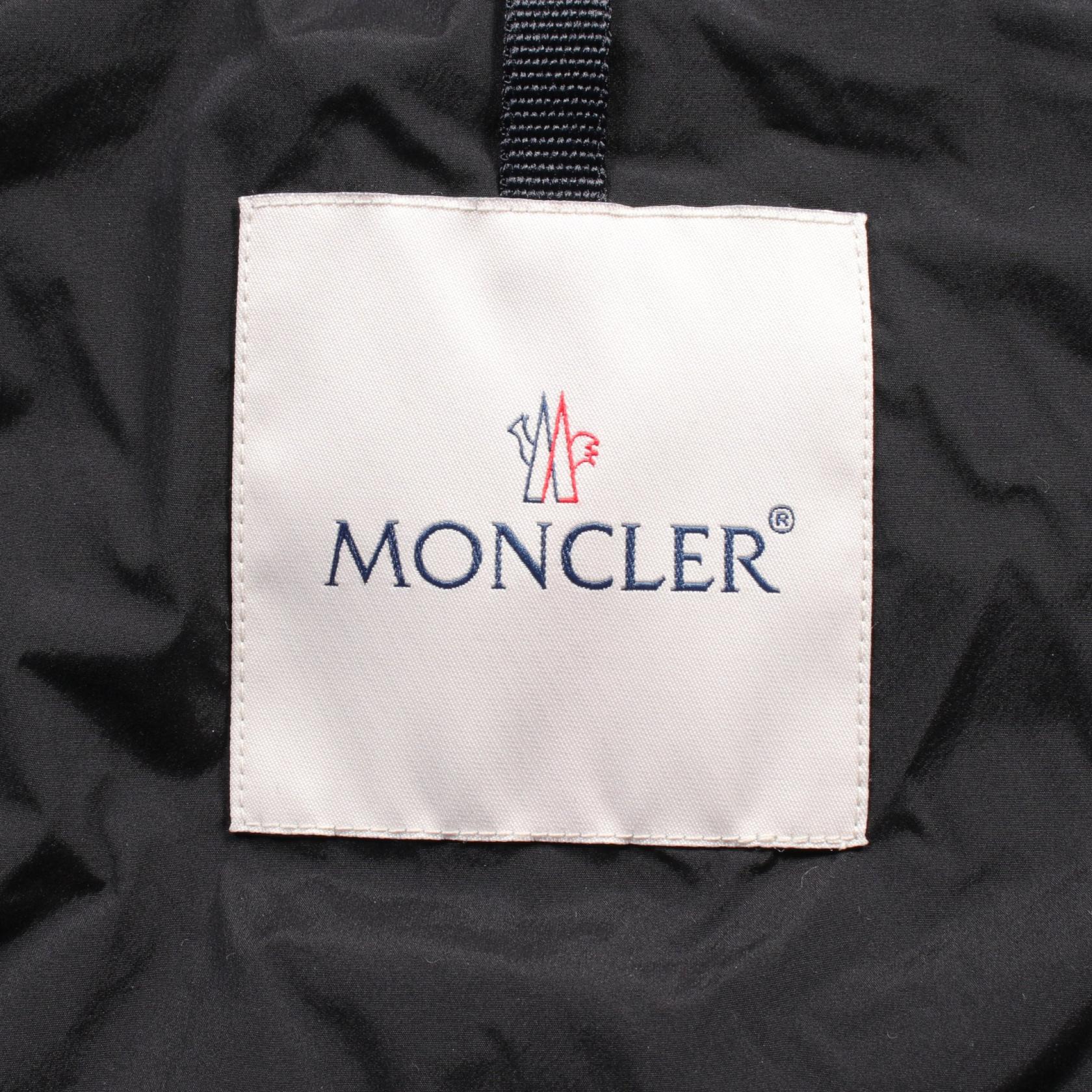 Moncler SAMALENS Nylon Down Jacket Black