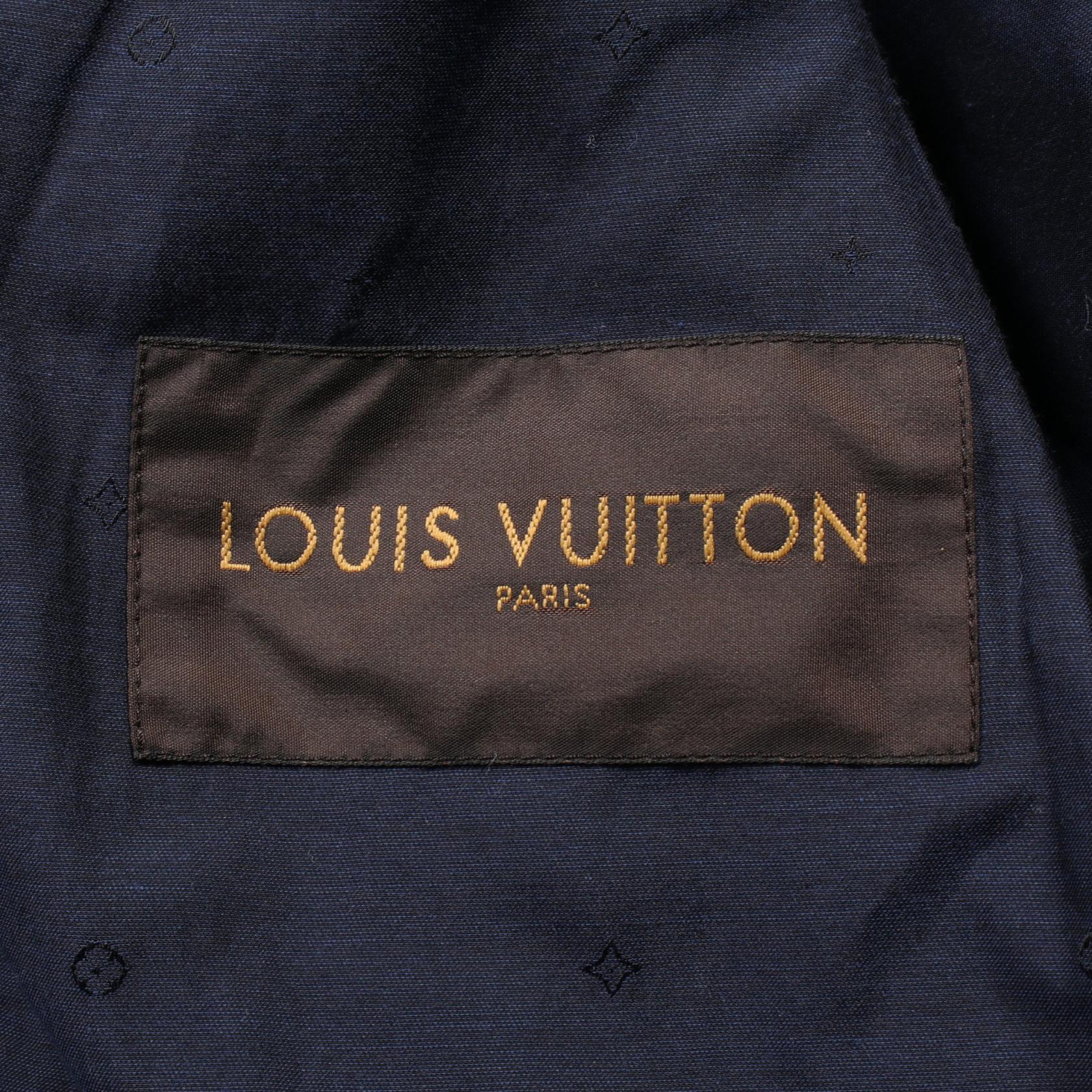 Louis Vuitton Cotton Polyester Jacket Navy