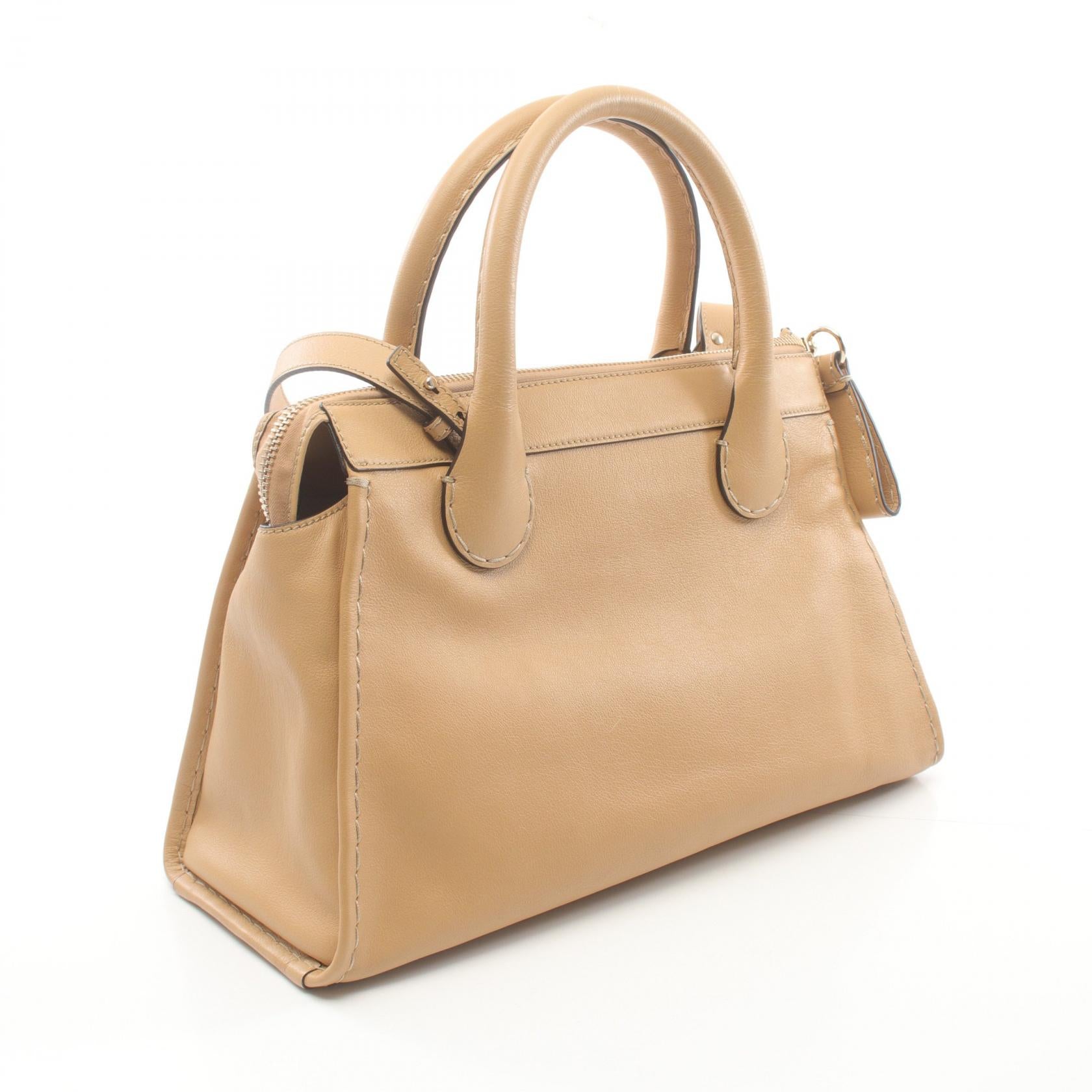 Chloe EDITH Leather Handbag Beige