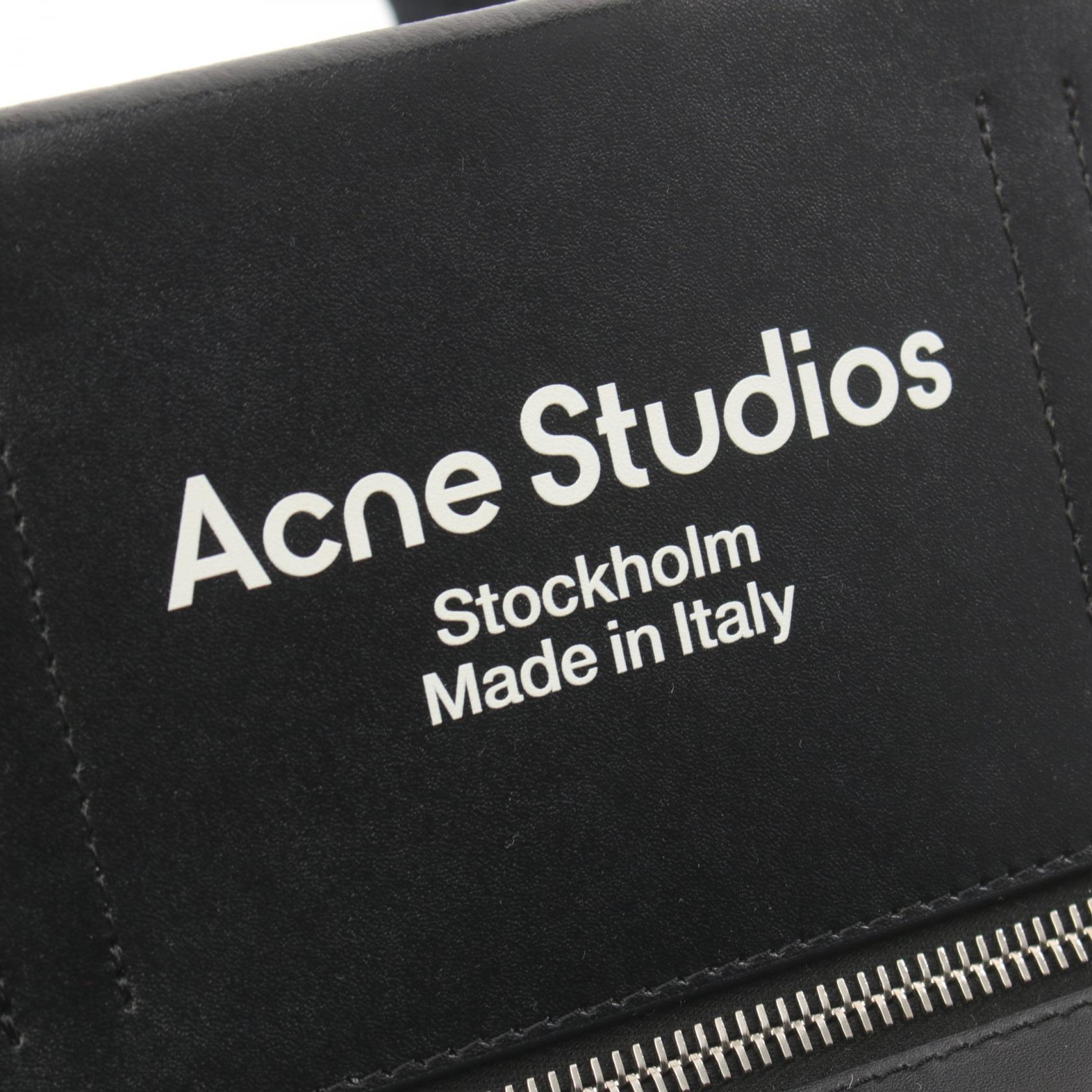 ACNE STUDIOS BAKER OUT SMALL TOTE BLACK