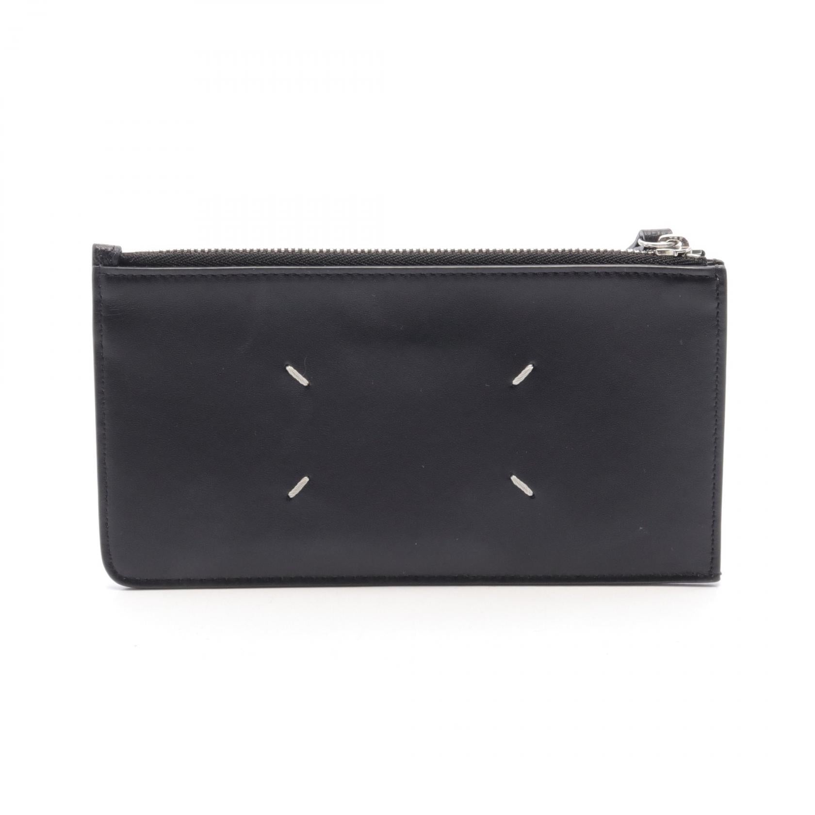 Maison Margiela Leather Card Case Black