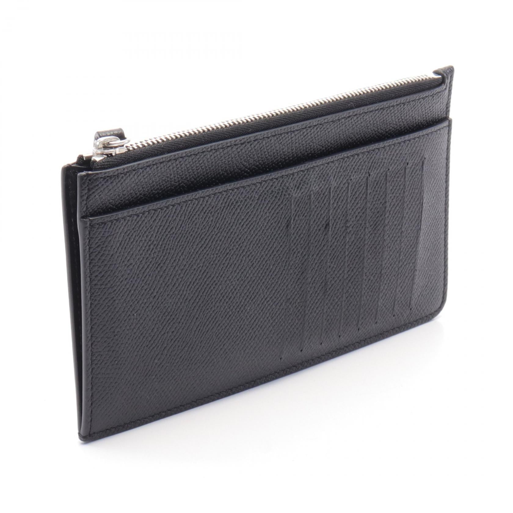 Maison Margiela Leather Card Case Black