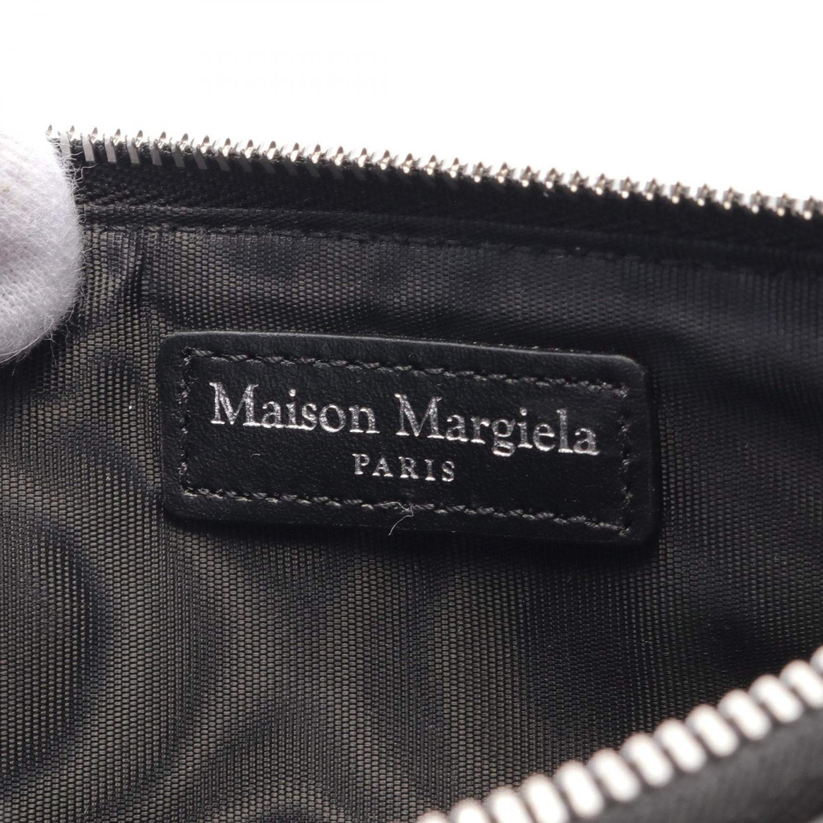 Maison Margiela Leather Card Case Black