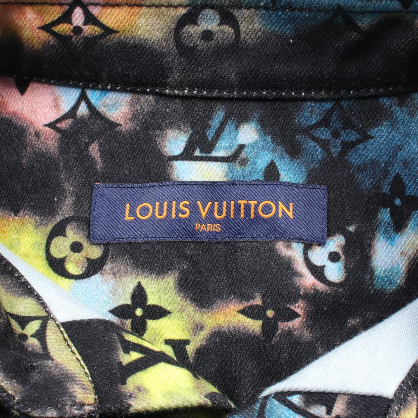 Louis Vuitton Monogram Tie-Dye Cotton Top