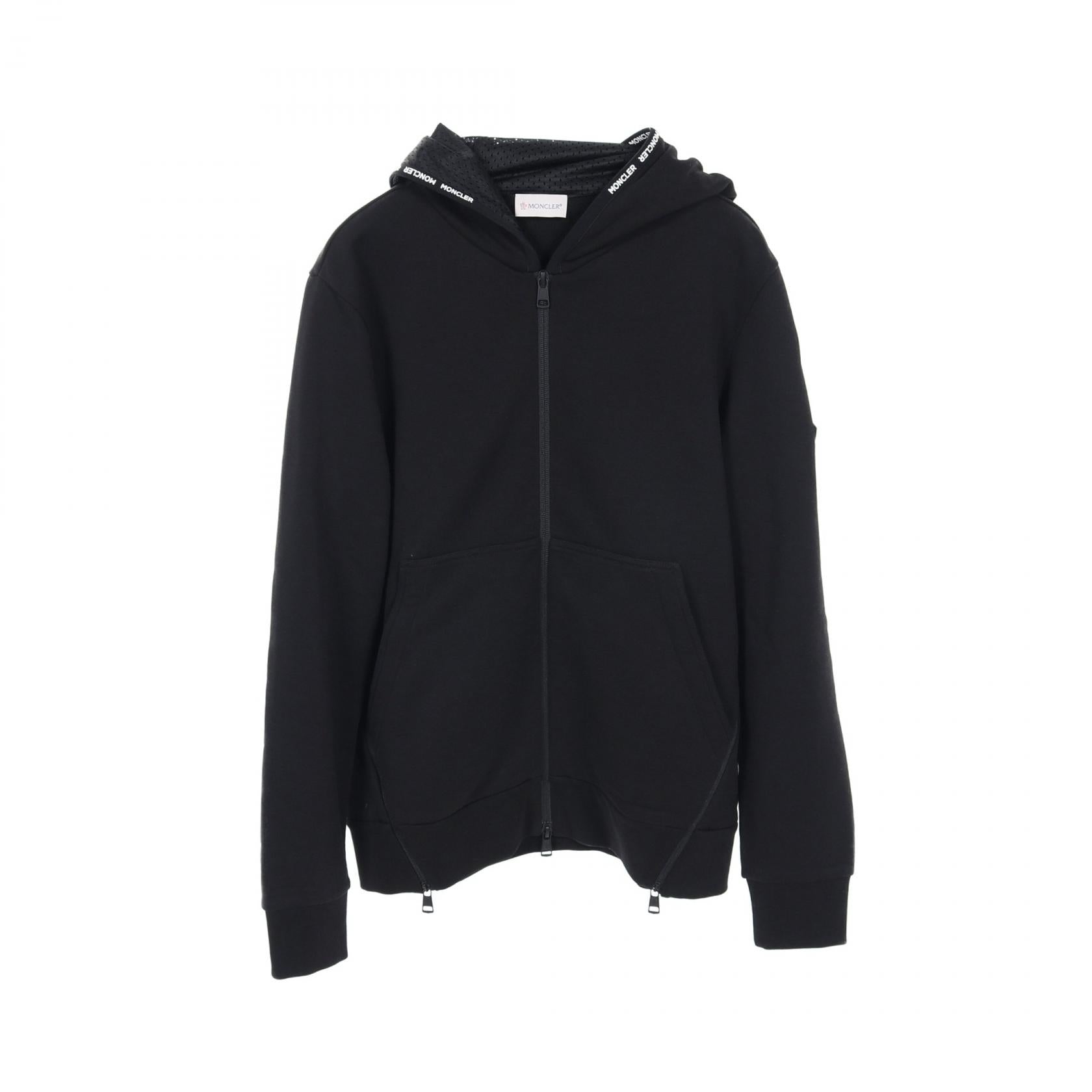 Moncler Cotton Hoodie Black 8G7A800